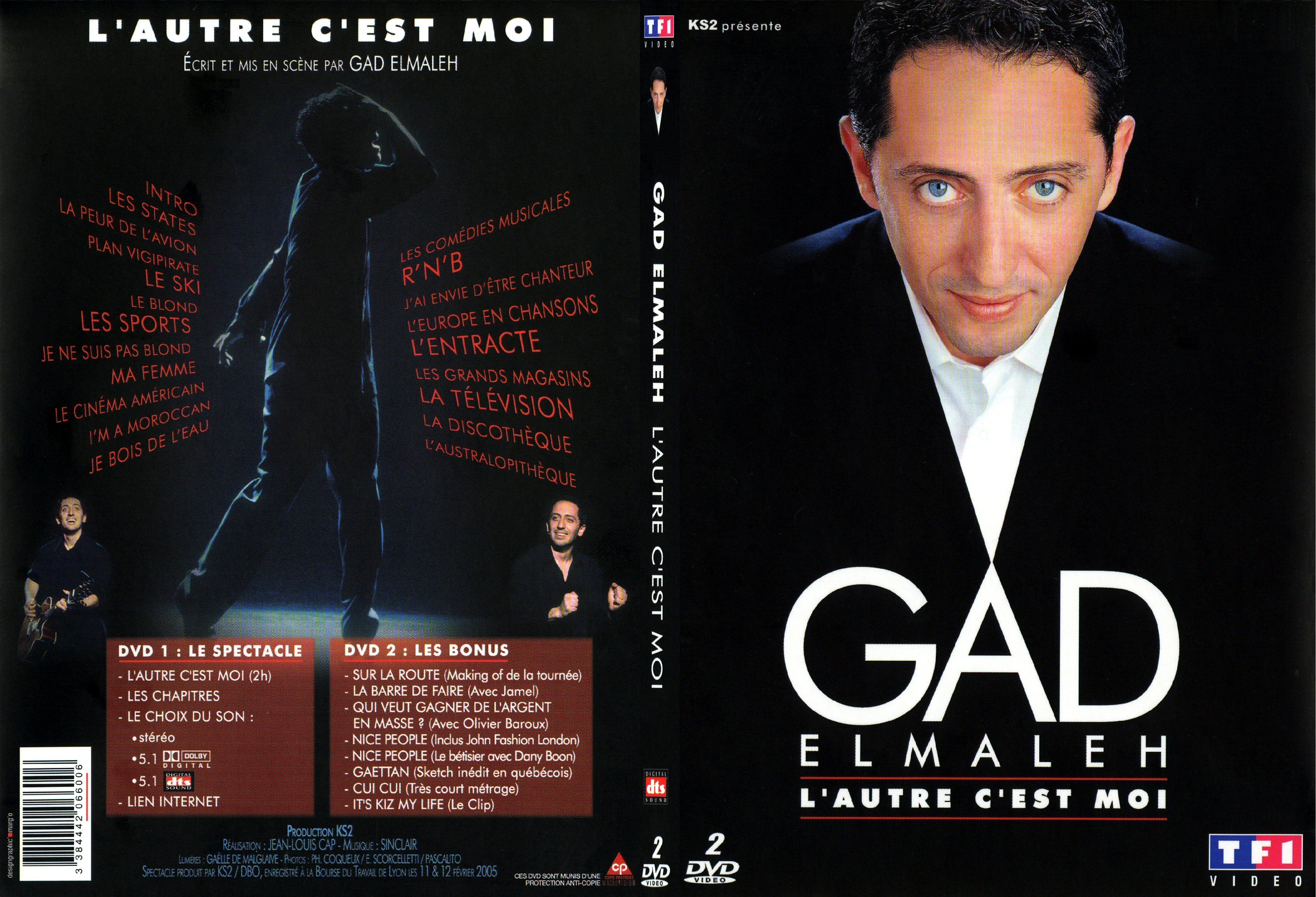 Jaquette DVD Gad Elmaleh - L