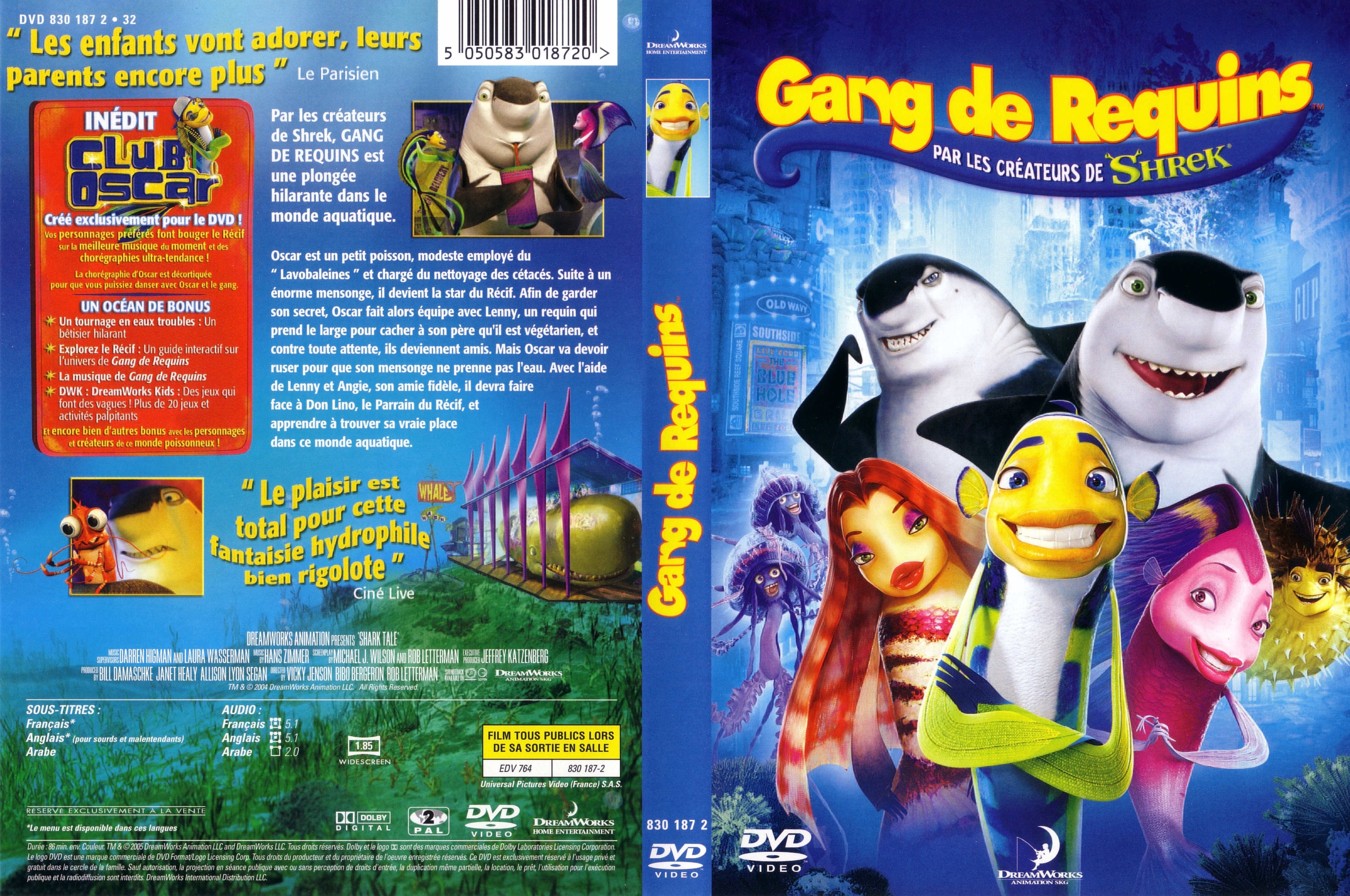 Jaquette DVD Gang de requins v2