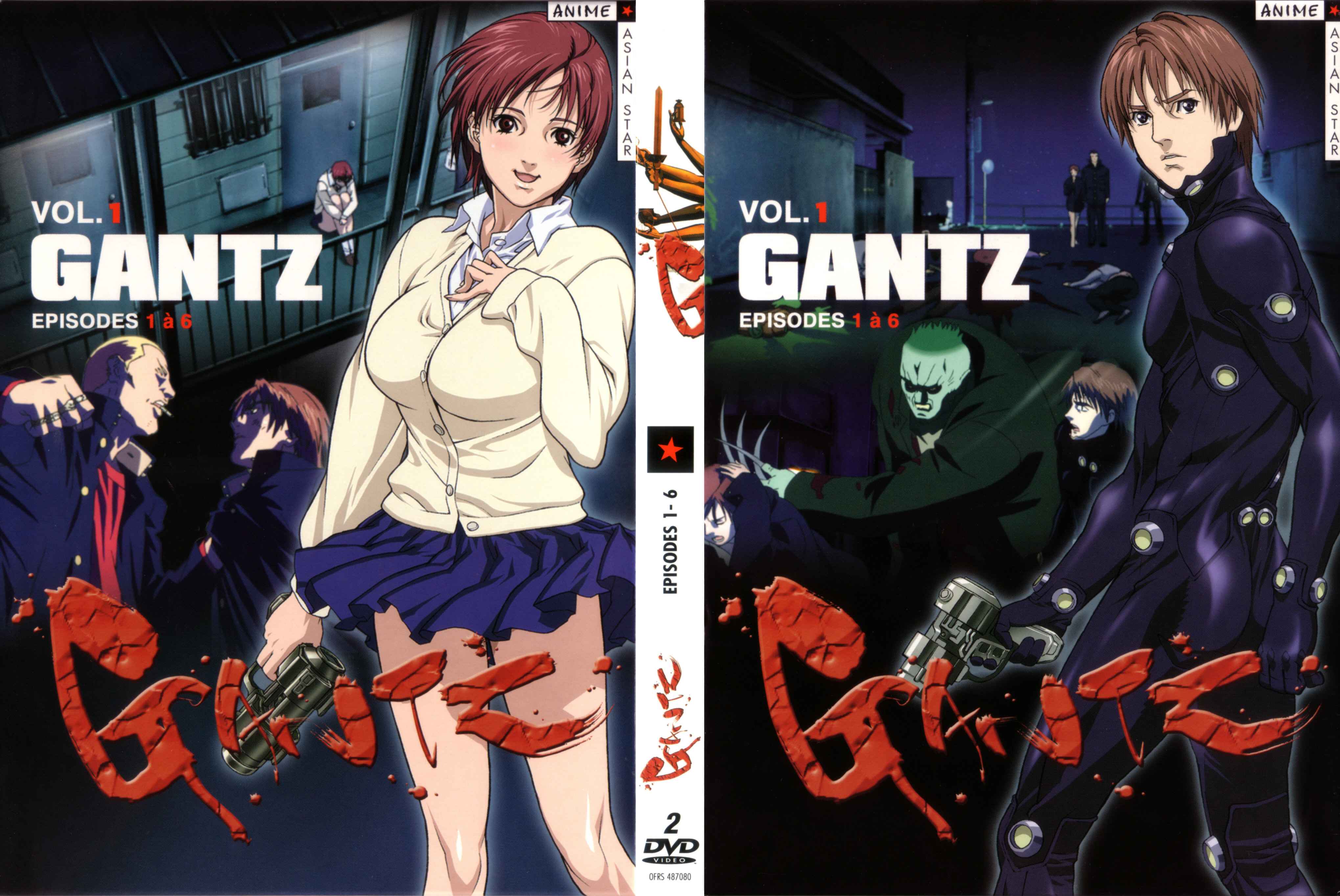 Jaquette DVD Gantz vol 01