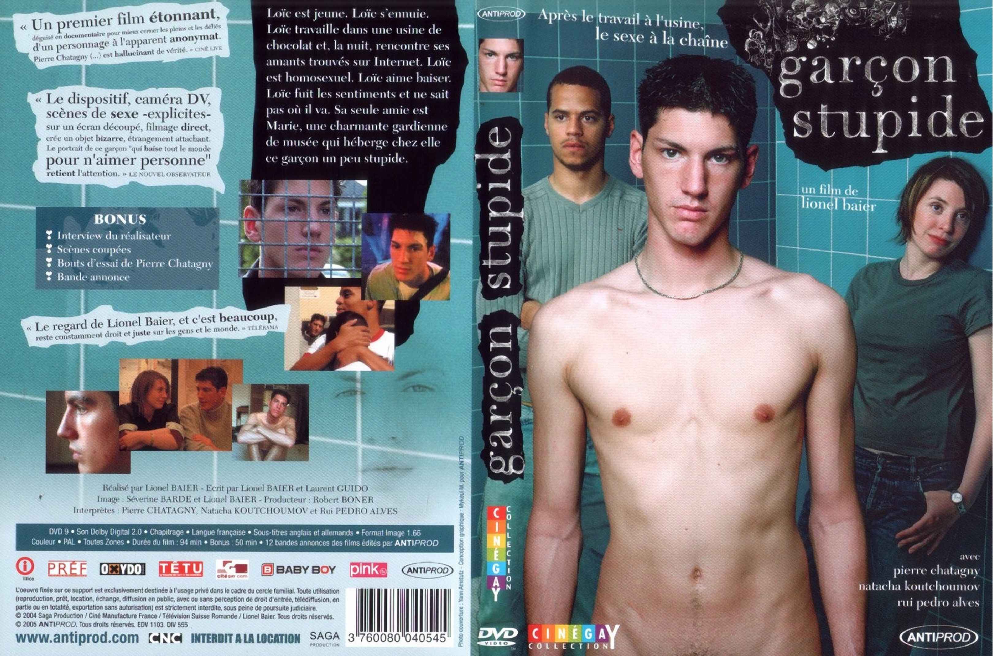 Jaquette DVD Garcon stupide