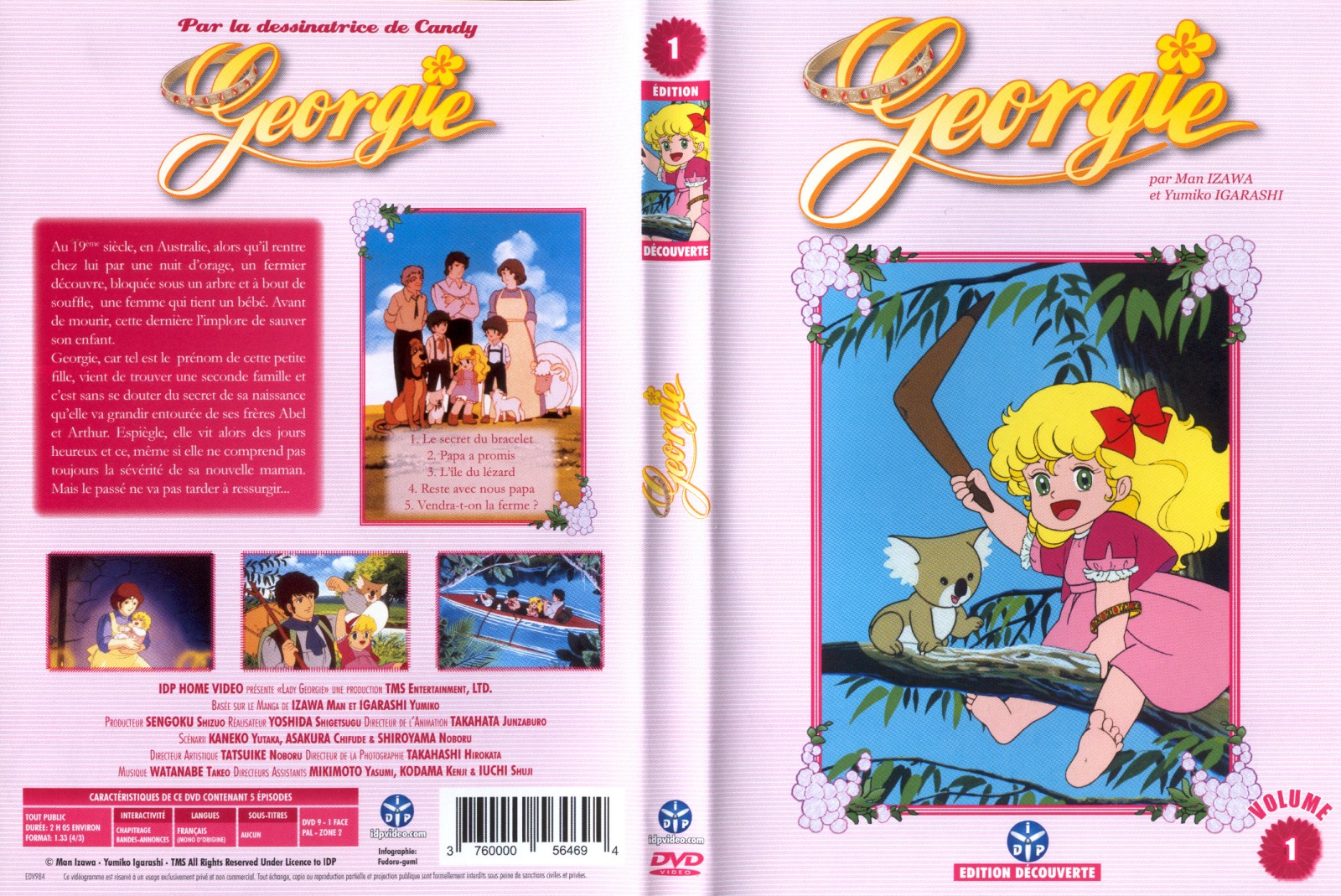 Jaquette DVD Georgie vol 1