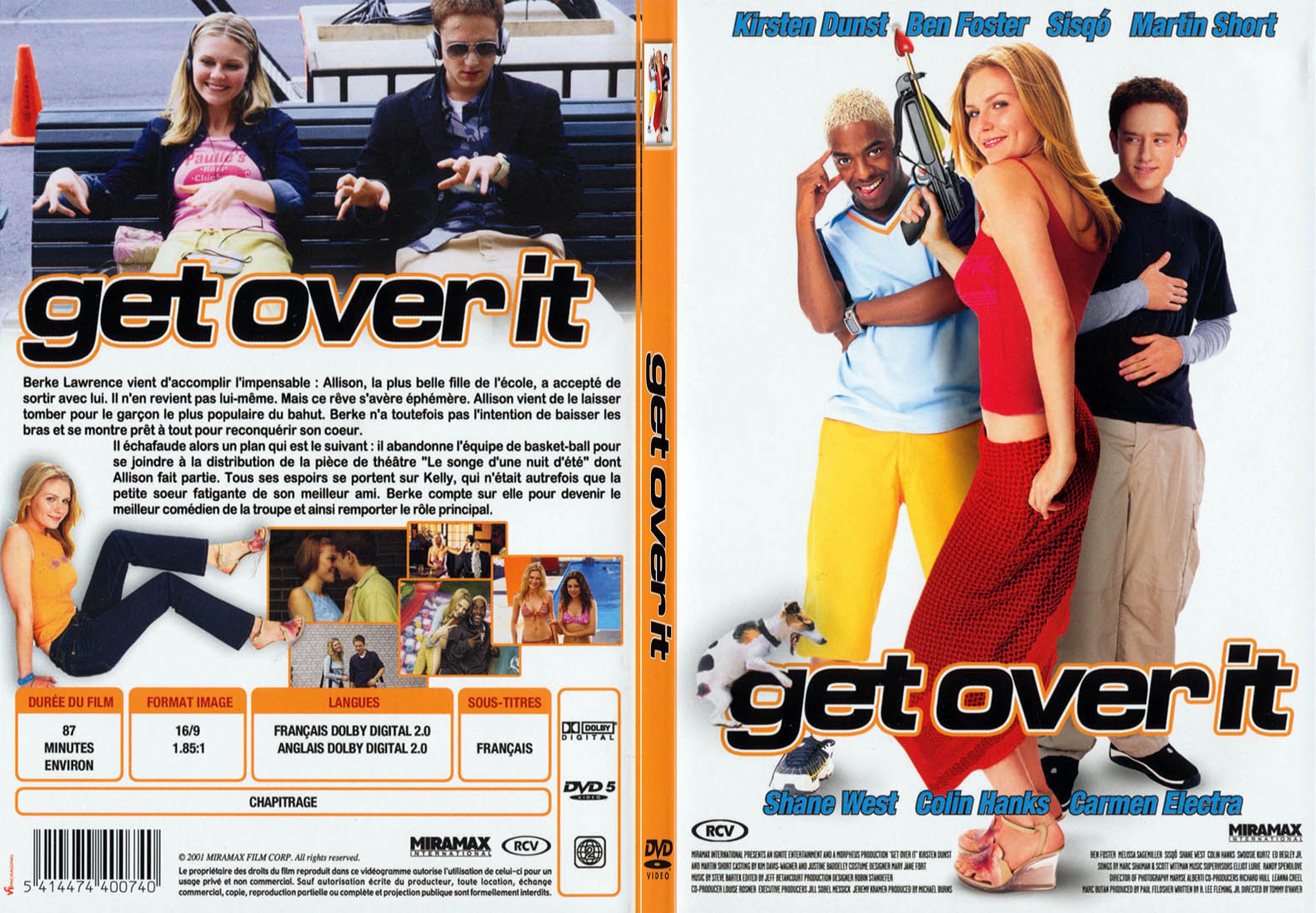 Jaquette DVD Get over it - SLIM