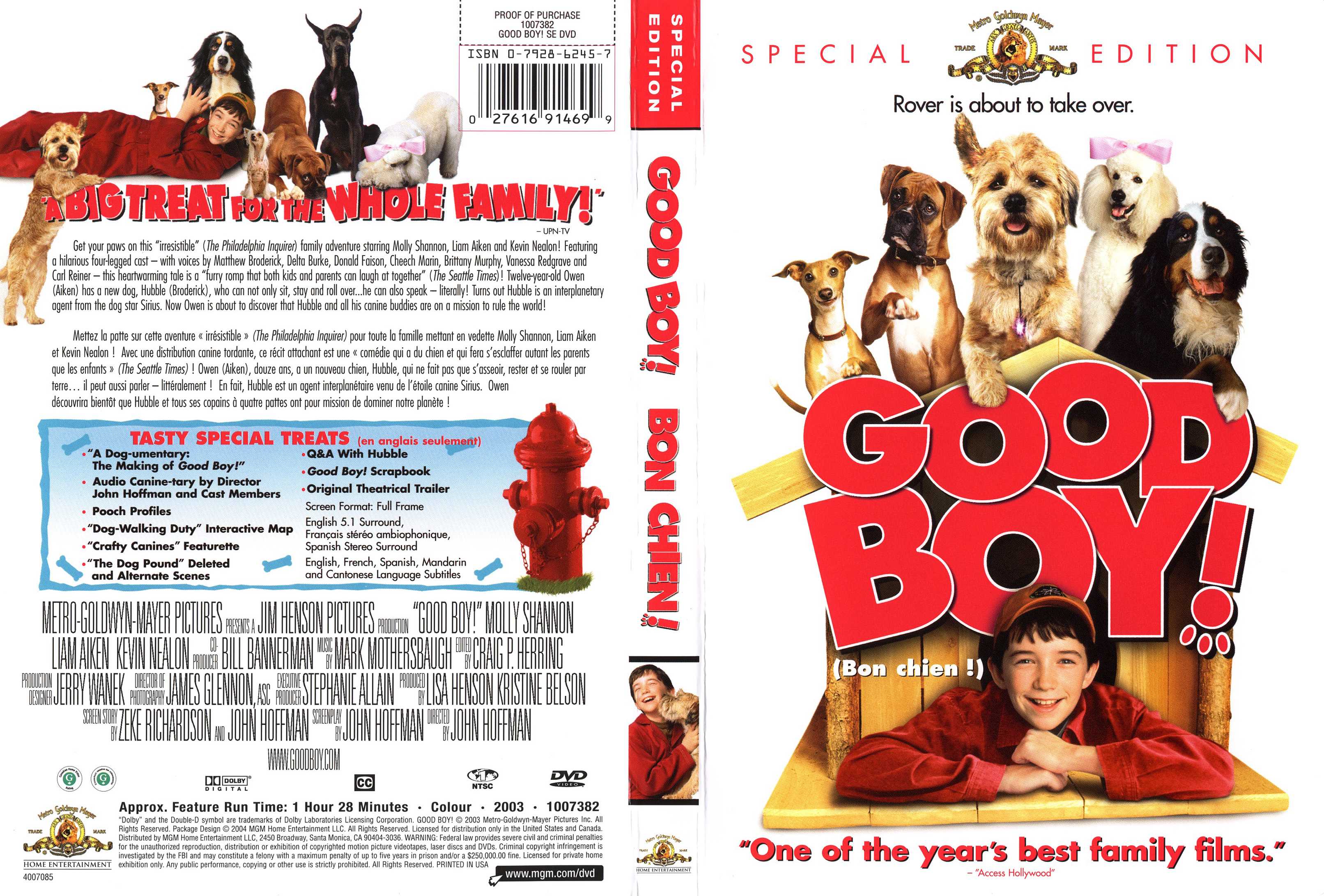 Jaquette DVD Good boy