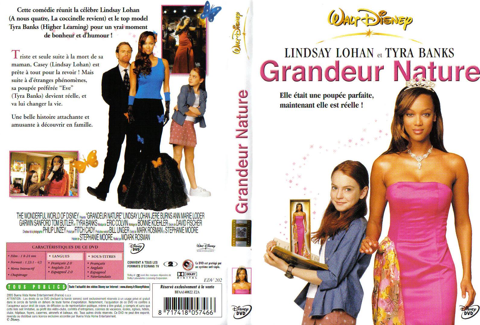 Jaquette DVD Grandeur Nature