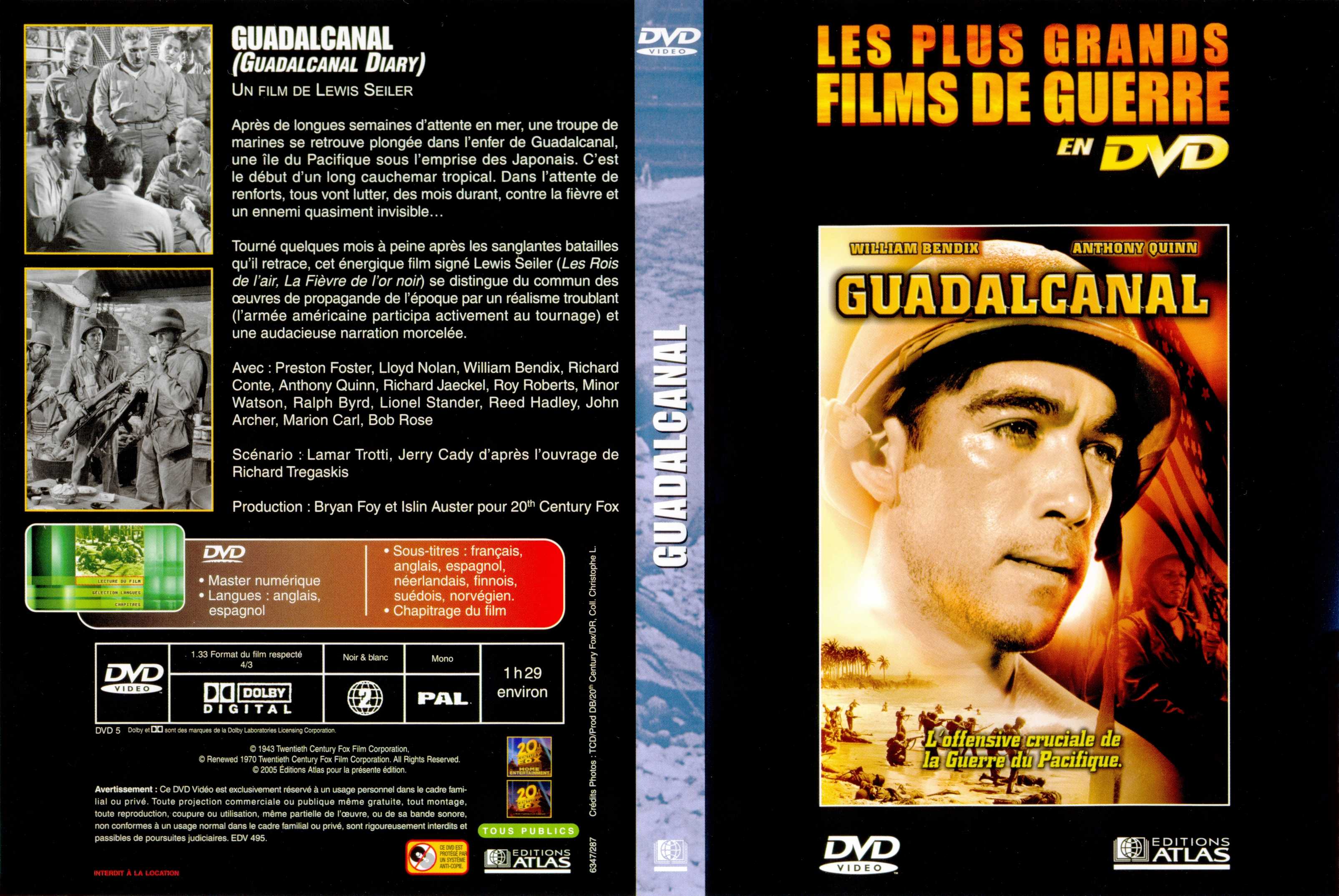 Jaquette DVD Guadalcanal