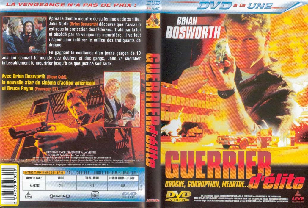 Jaquette DVD Guerrier d