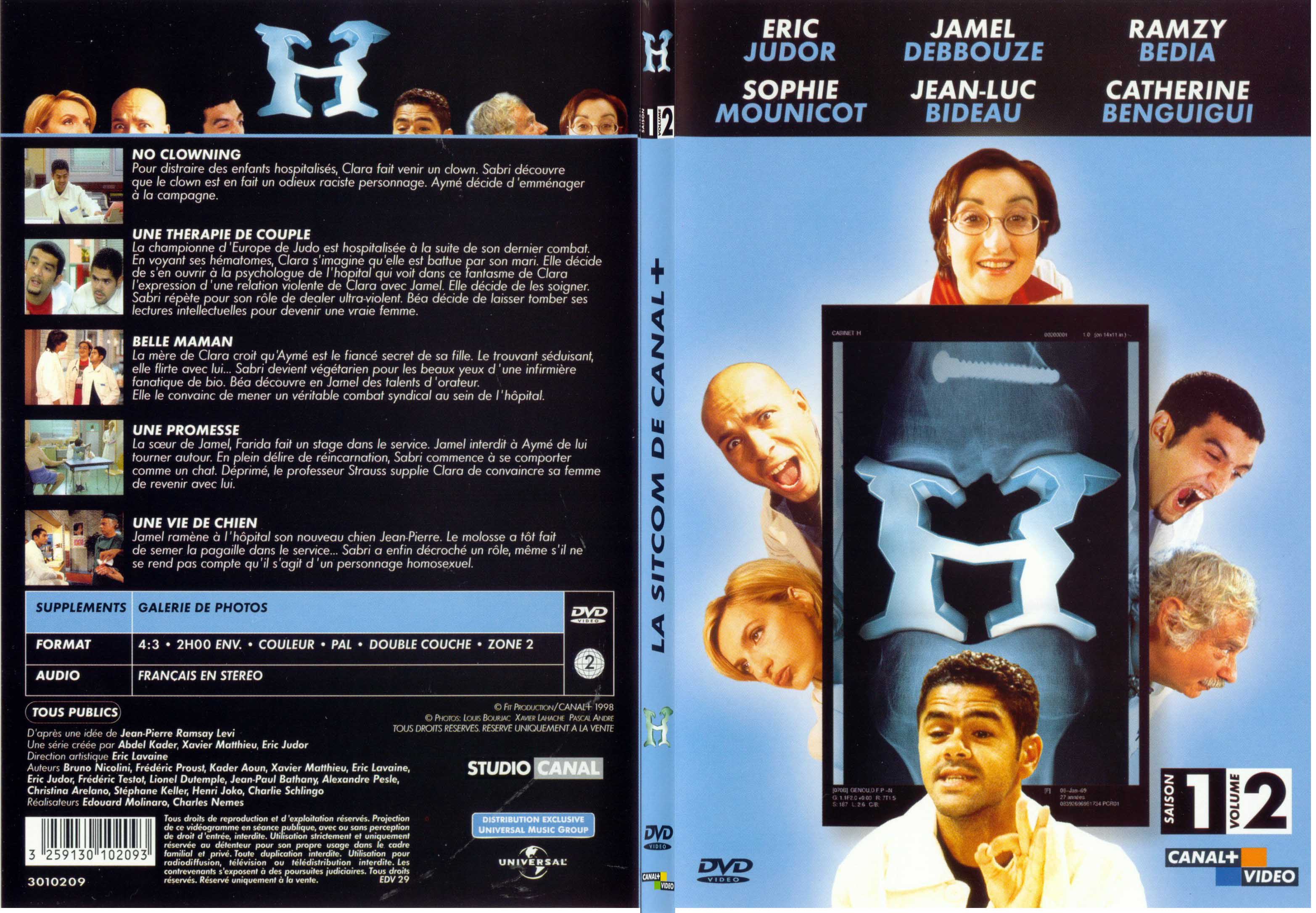 Jaquette DVD H saison 1 vol 2 - SLIM