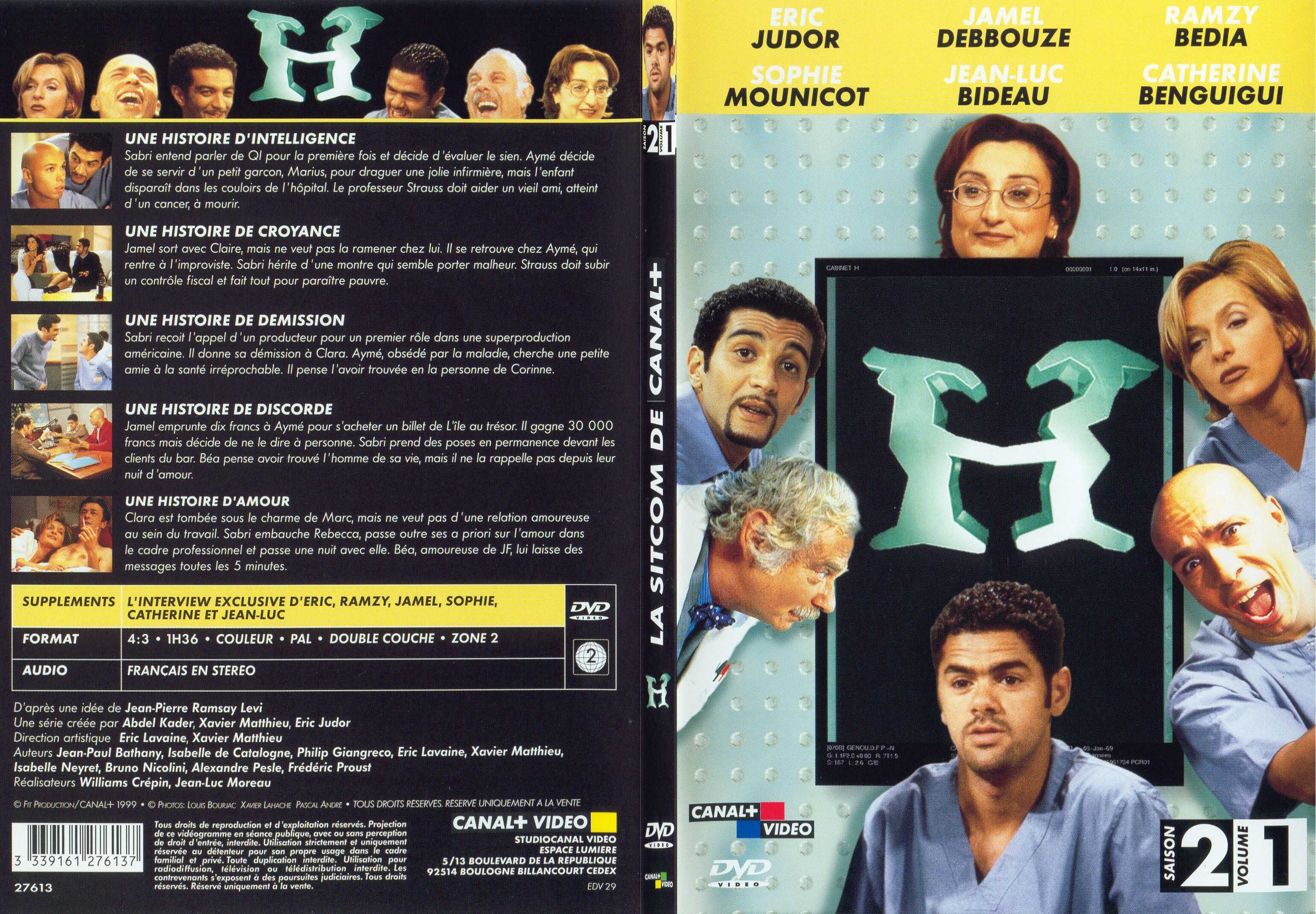 Jaquette DVD H saison 2 vol 1 - SLIM