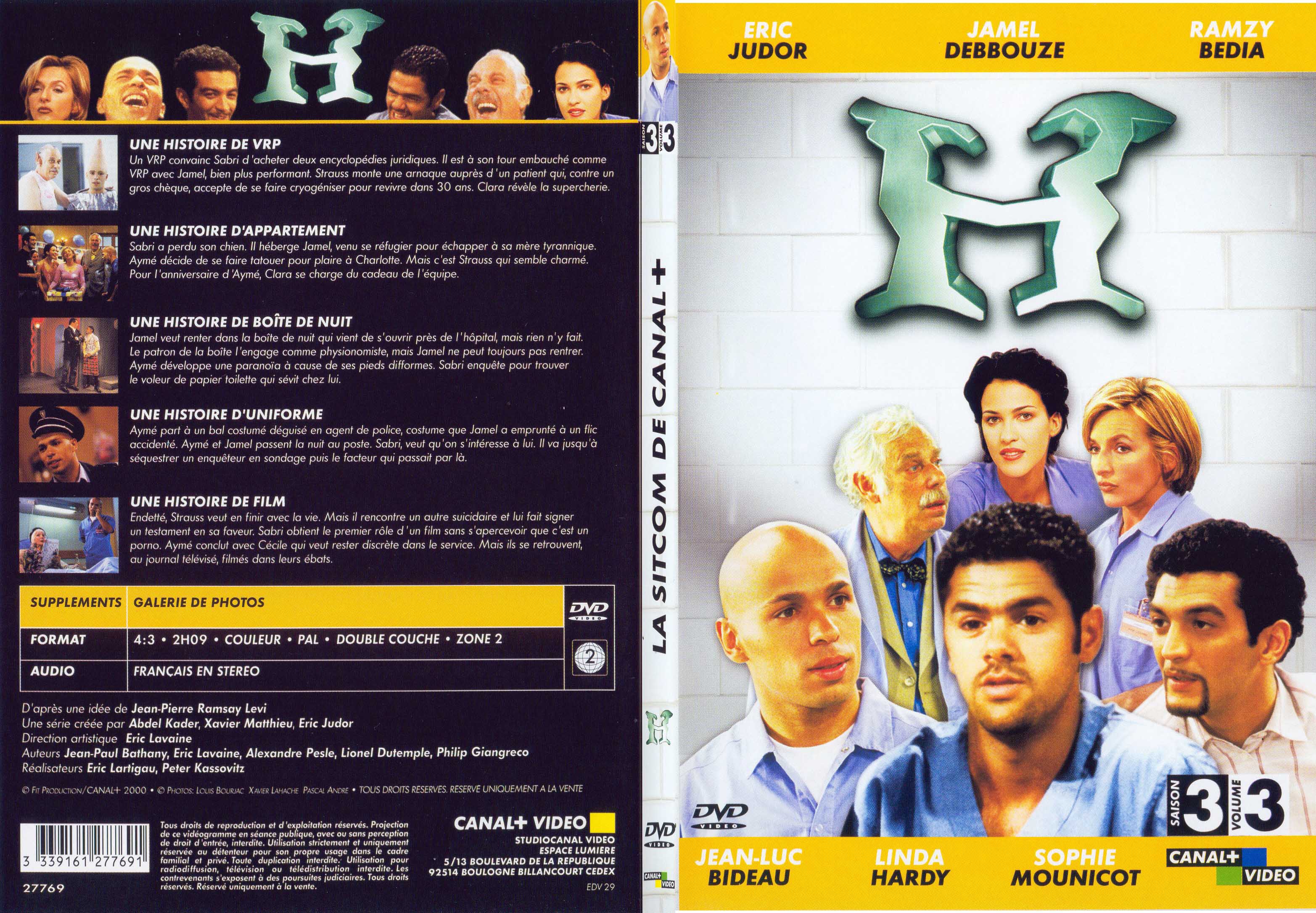 Jaquette DVD H saison 3 vol 3 - SLIM