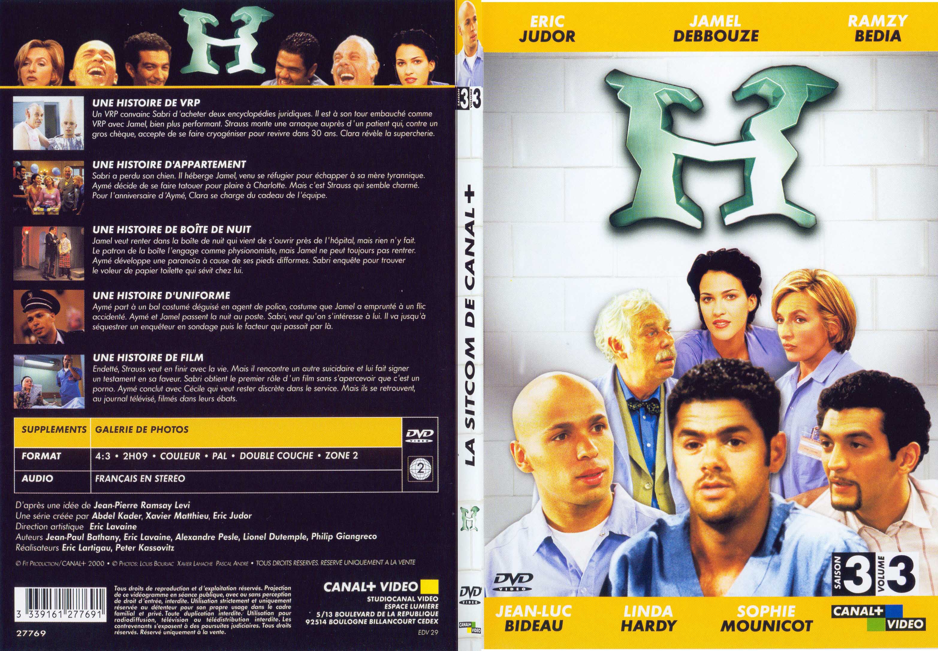 Jaquette DVD H saison 3 vol 3 - SLIM