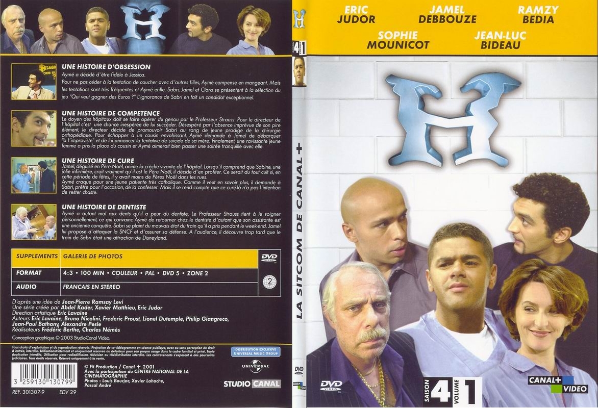 Jaquette DVD H saison 4 vol 1 - SLIM