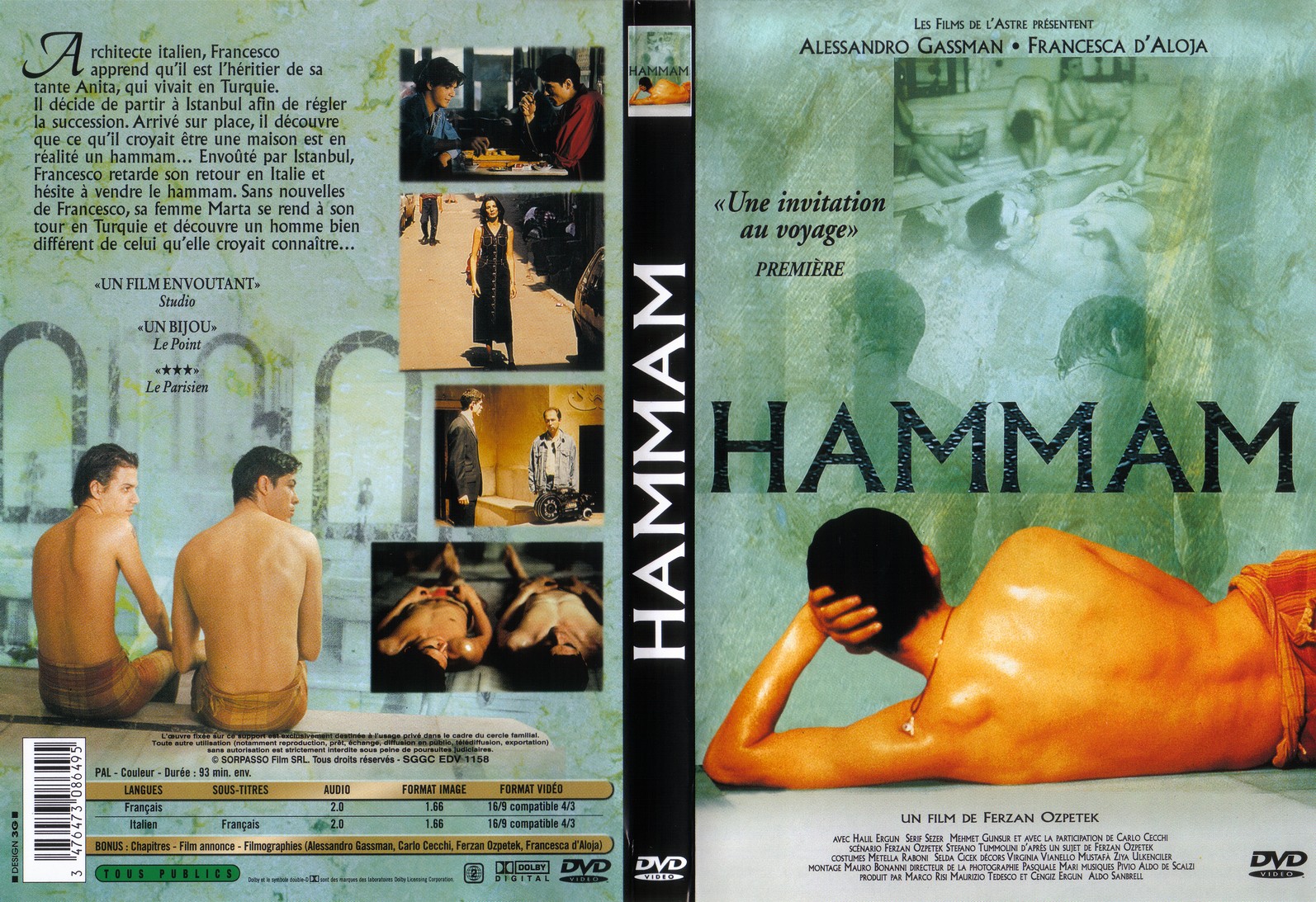 Jaquette DVD Hammam