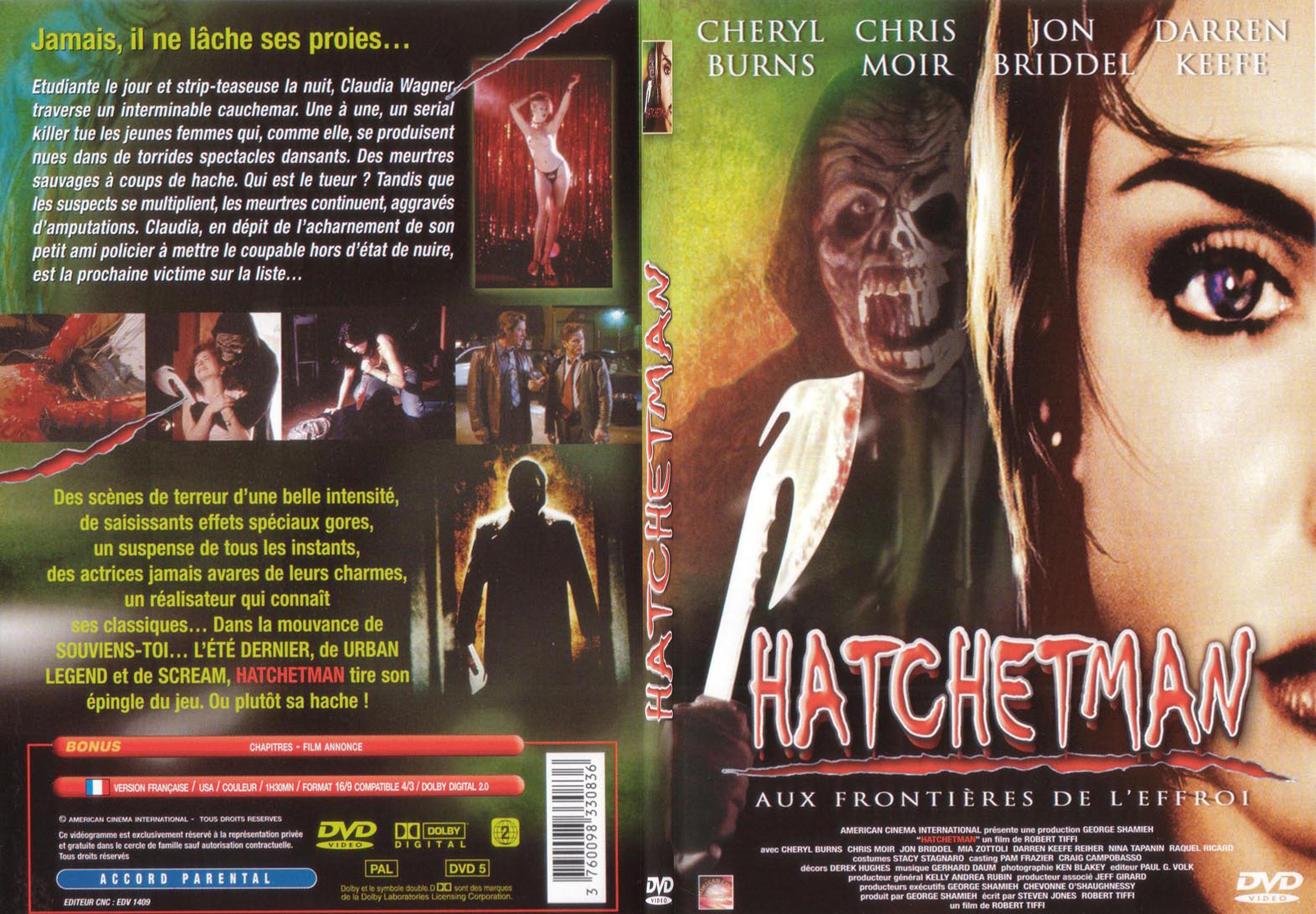 Jaquette DVD Hatchetman - SLIM