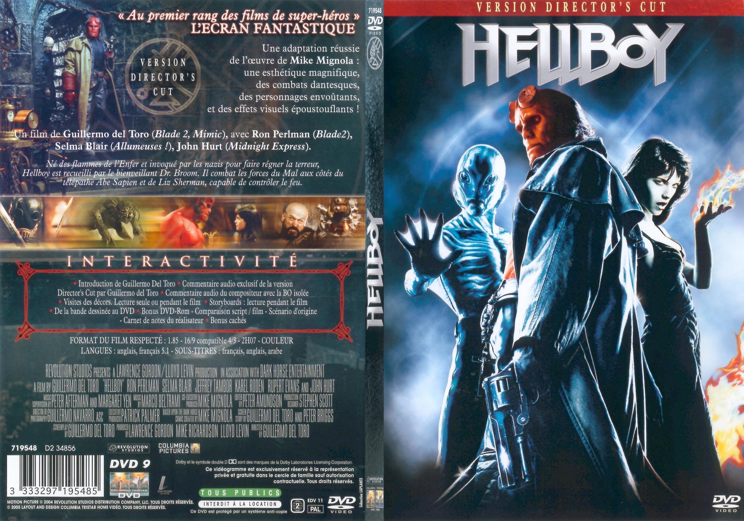 Jaquette DVD Hellboy - SLIM