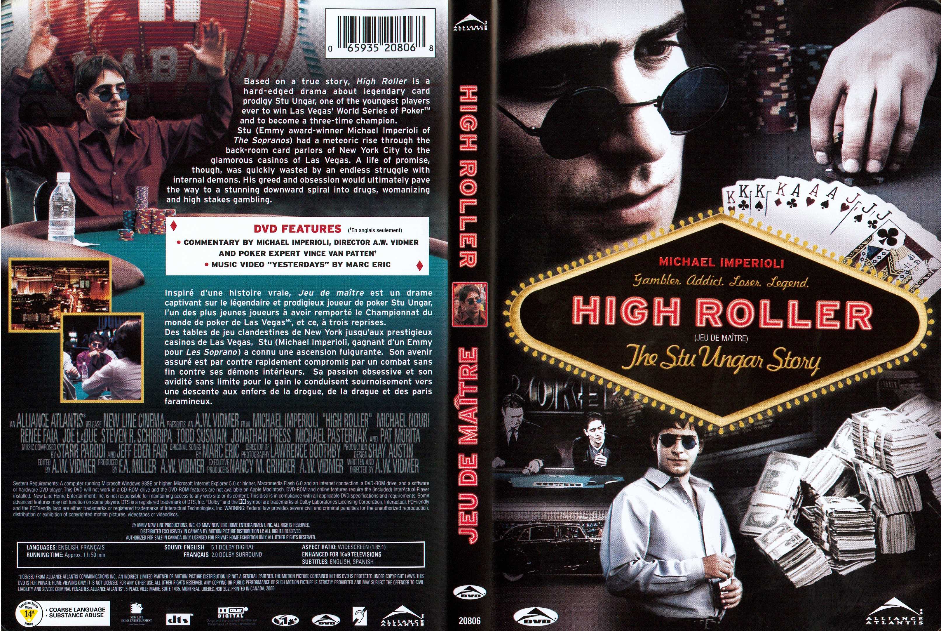 Jaquette DVD High roller