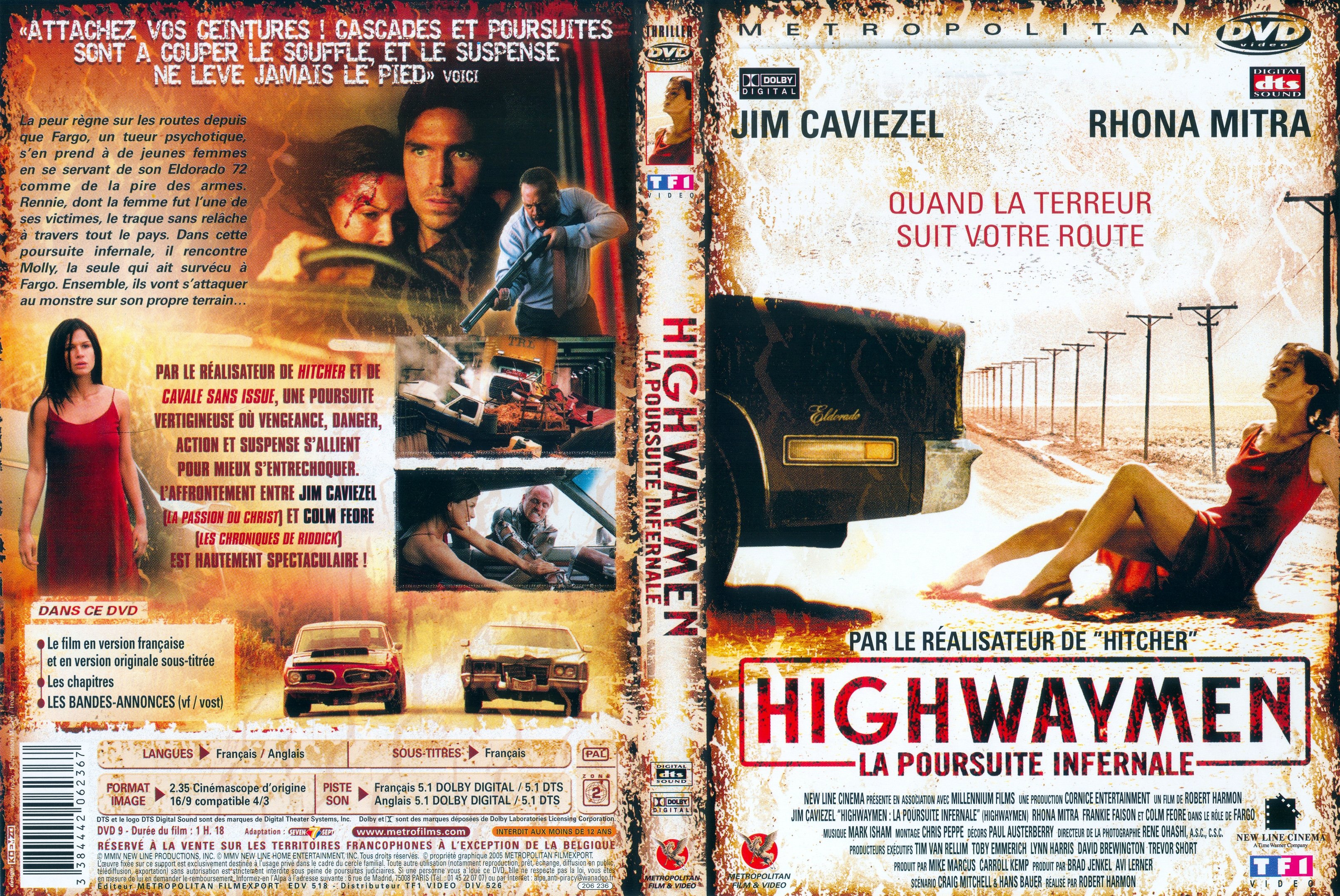 Jaquette DVD Highwaymen v2