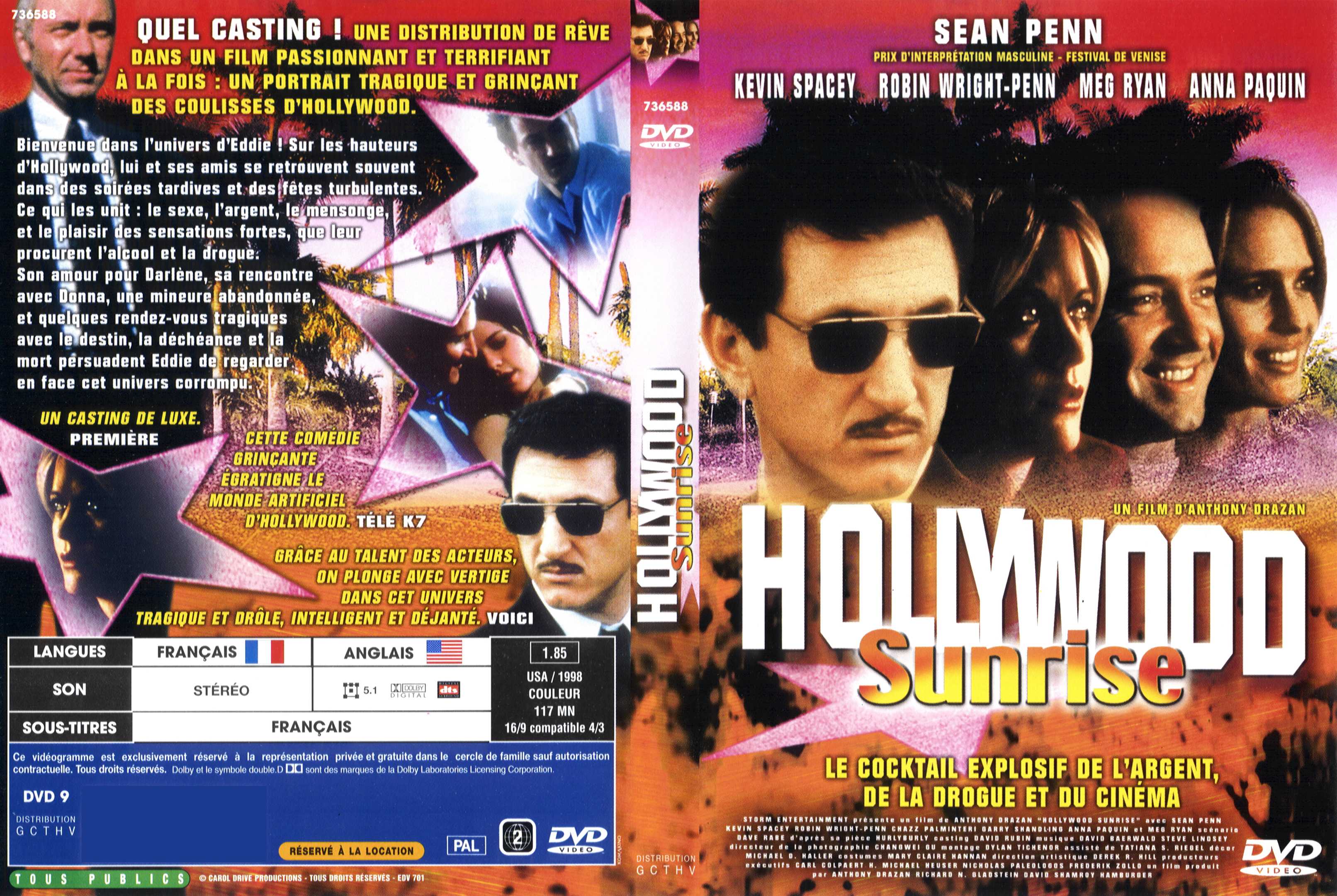 Jaquette DVD Hollywood sunrise