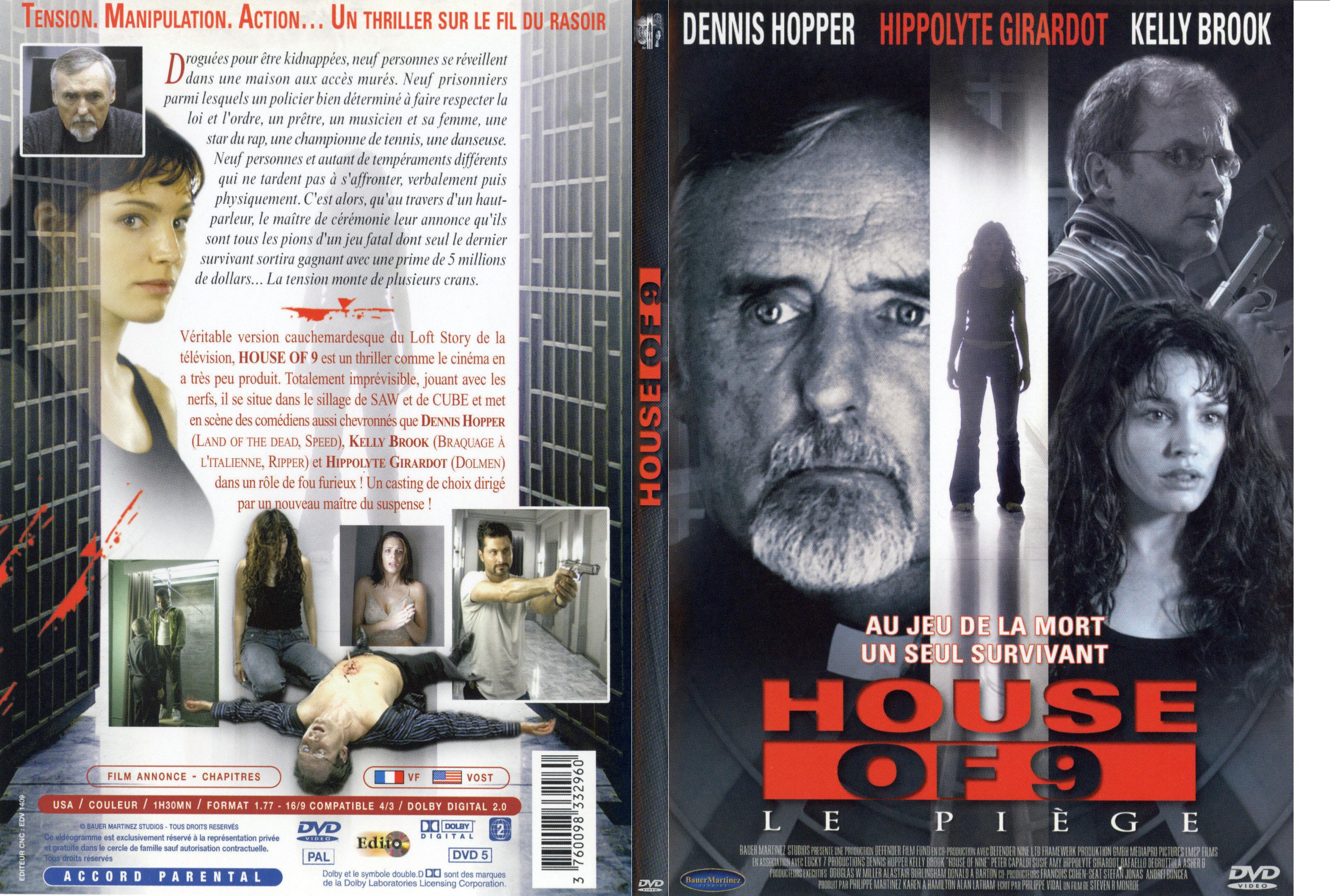 Jaquette DVD House of 9 - SLIM