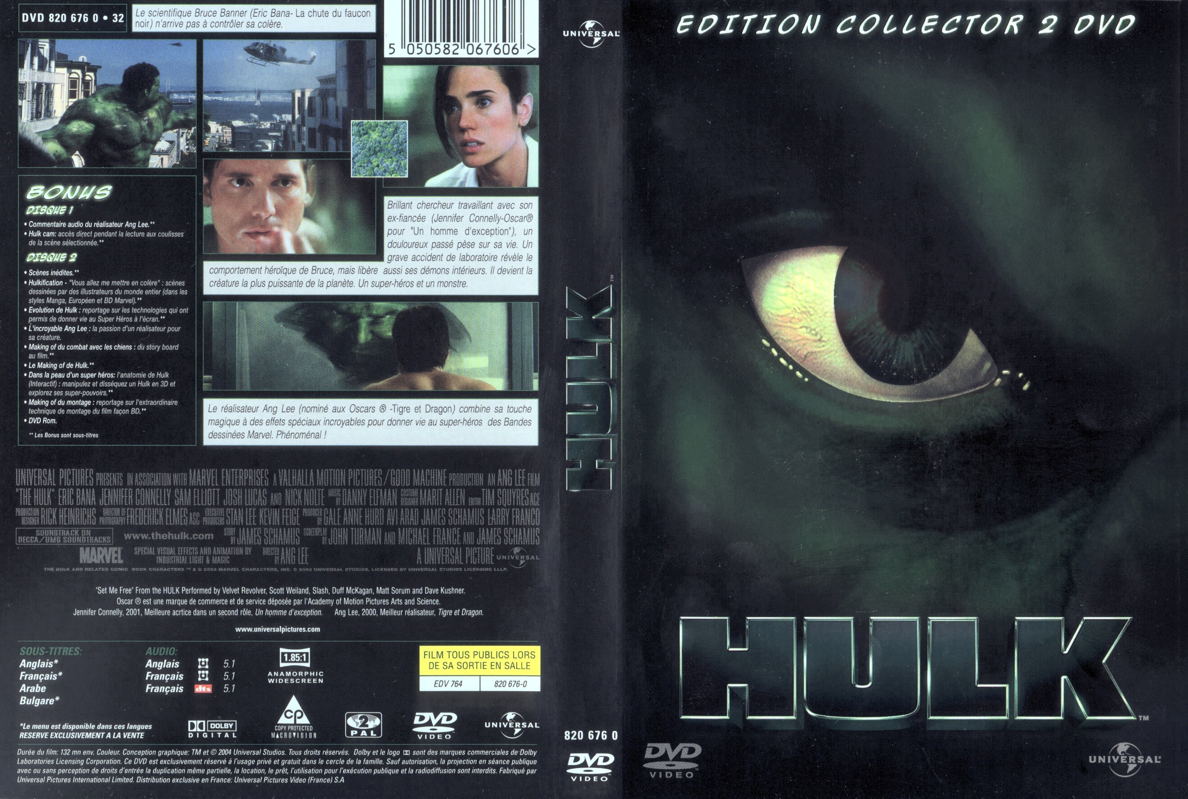 Jaquette DVD Hulk