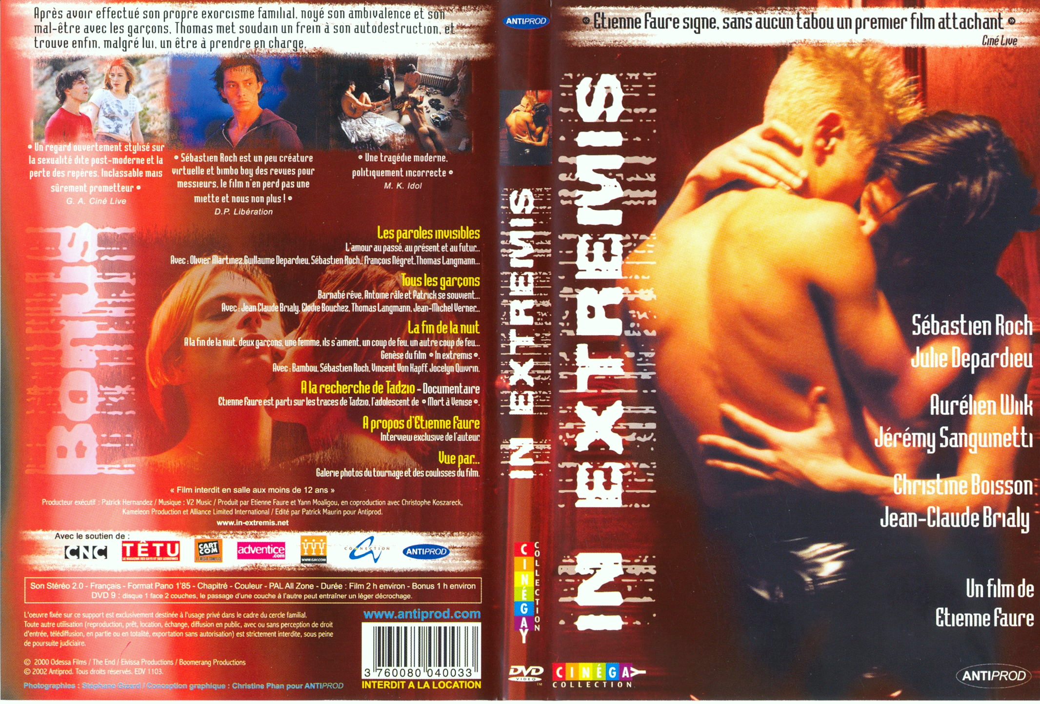 Jaquette DVD In extremis