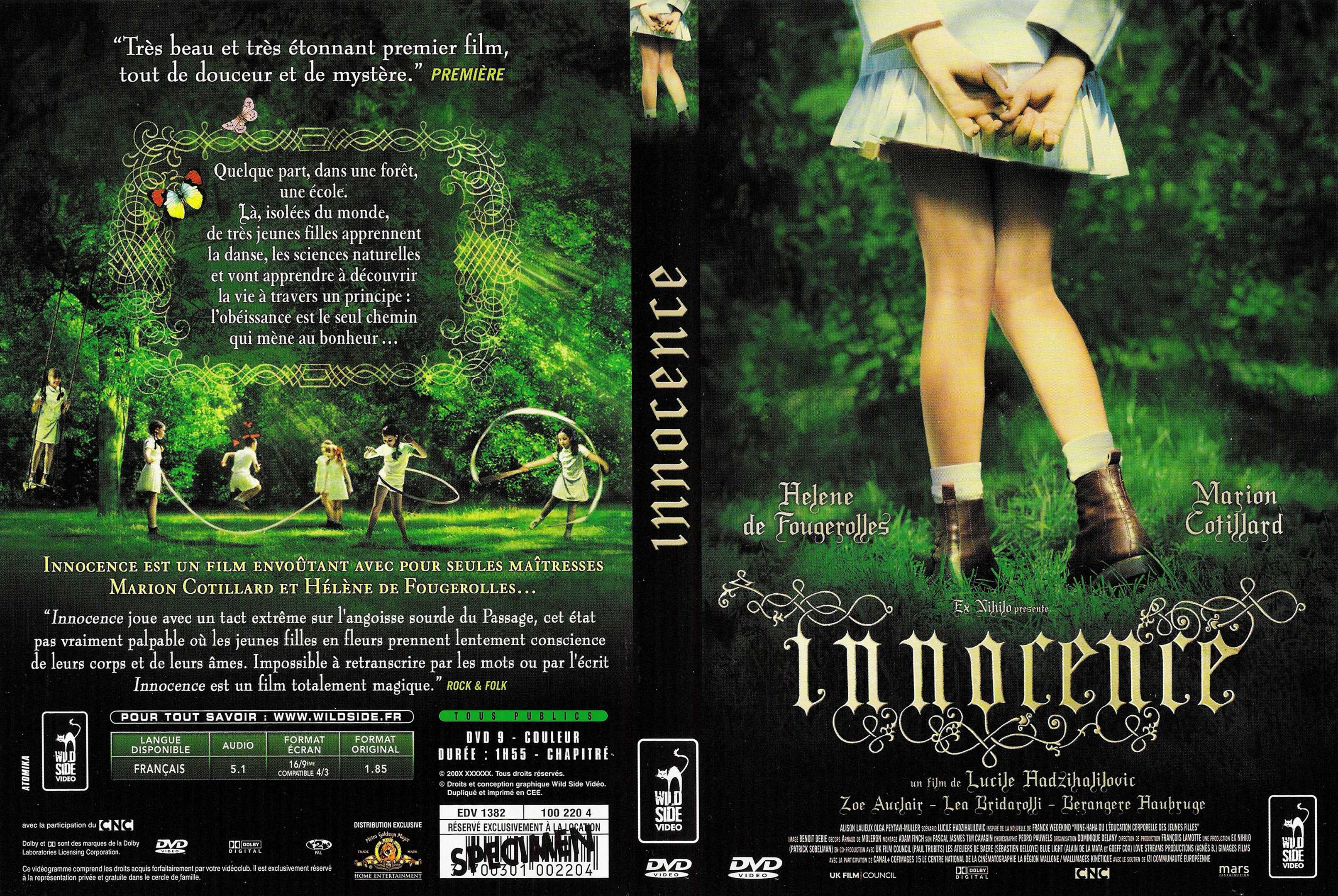 Jaquette DVD Innocence