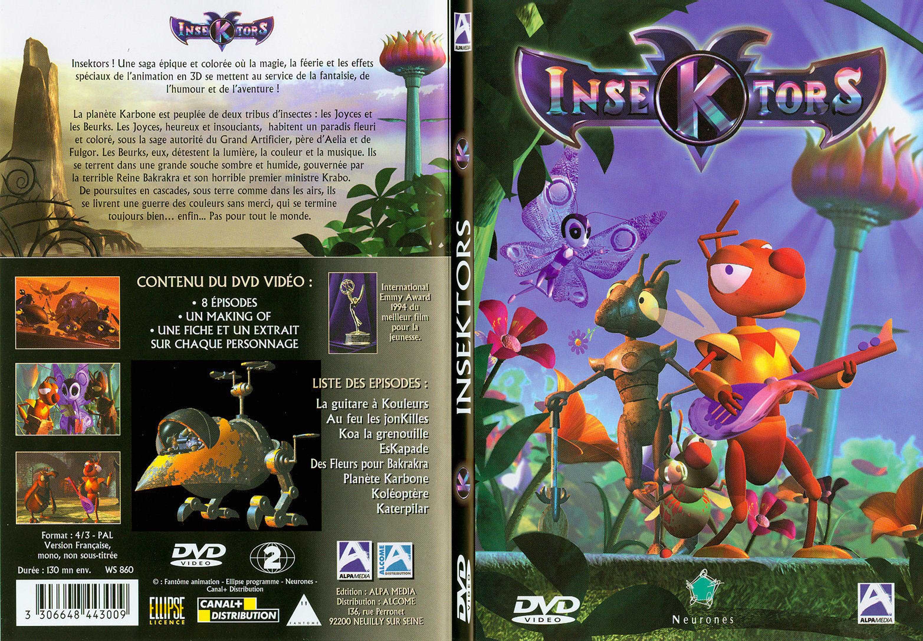 Jaquette DVD Insektors - SLIM