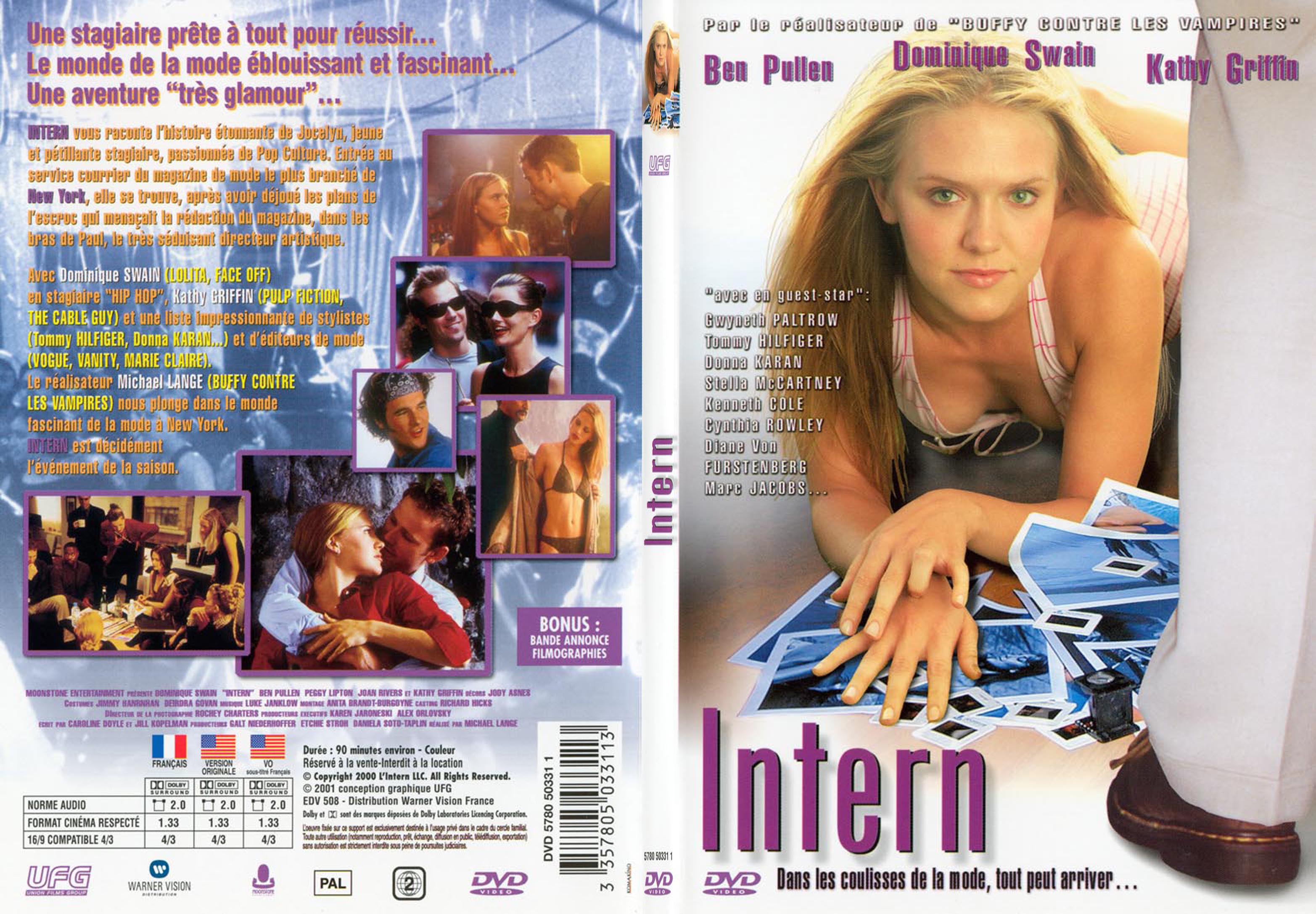 Jaquette DVD Intern - SLIM