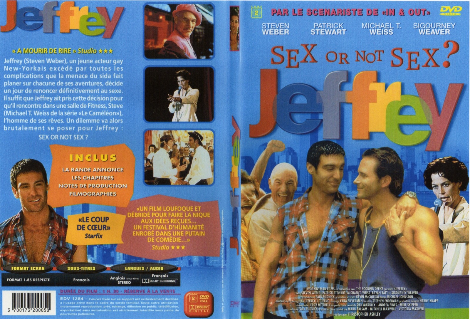 Jaquette DVD Jeffrey - SLIM