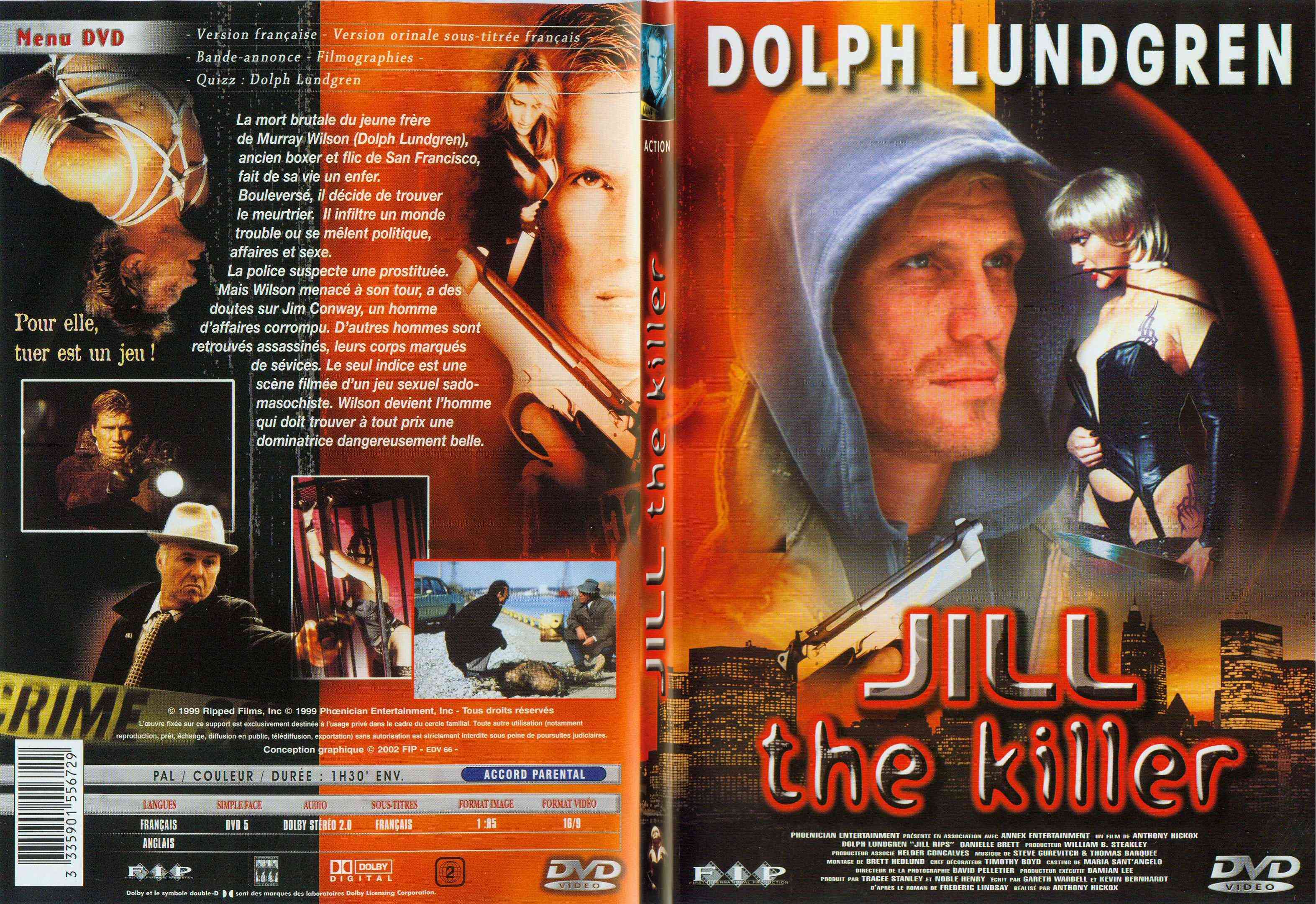 Jaquette DVD Jill the killer - SLIM
