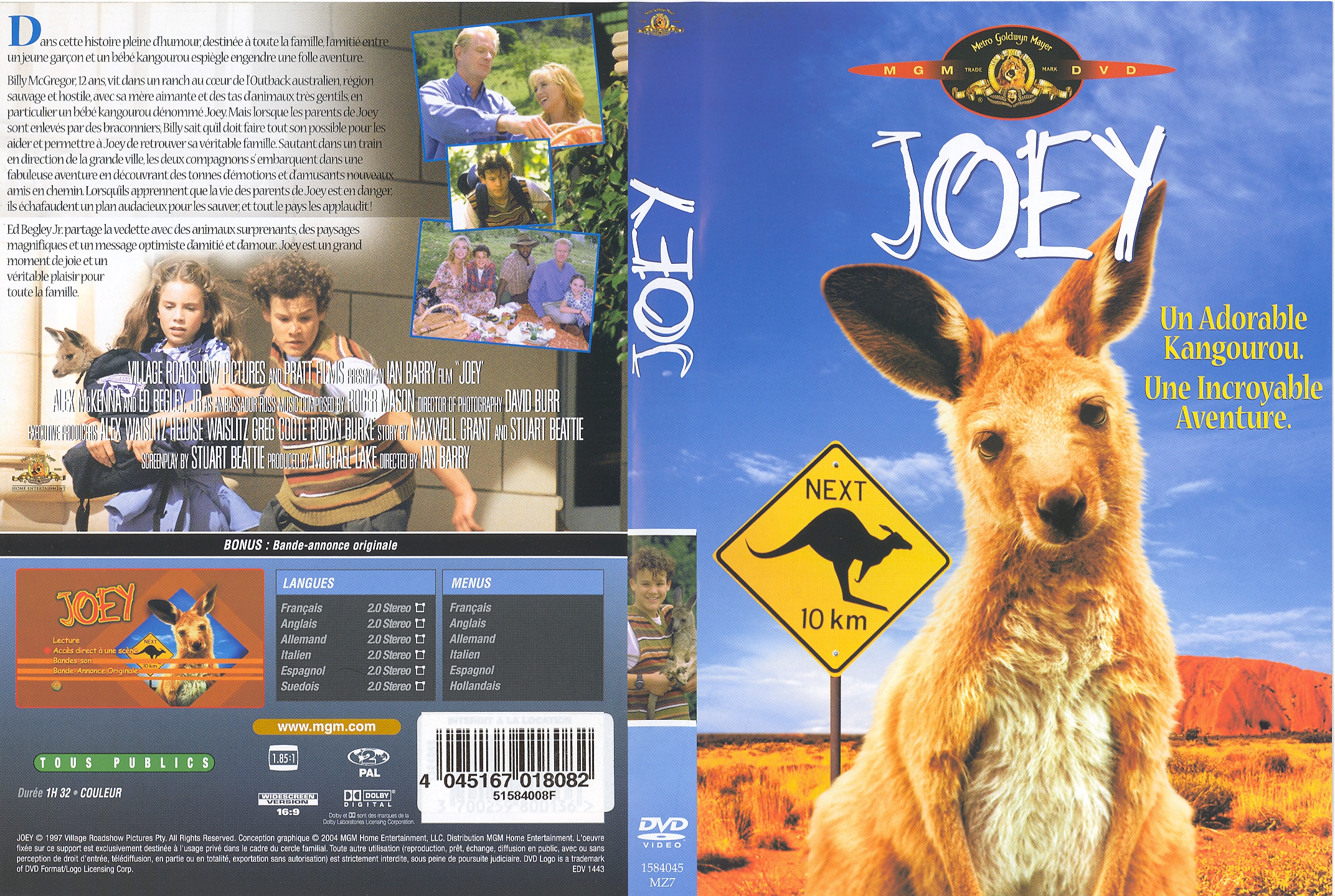 Jaquette DVD Joey