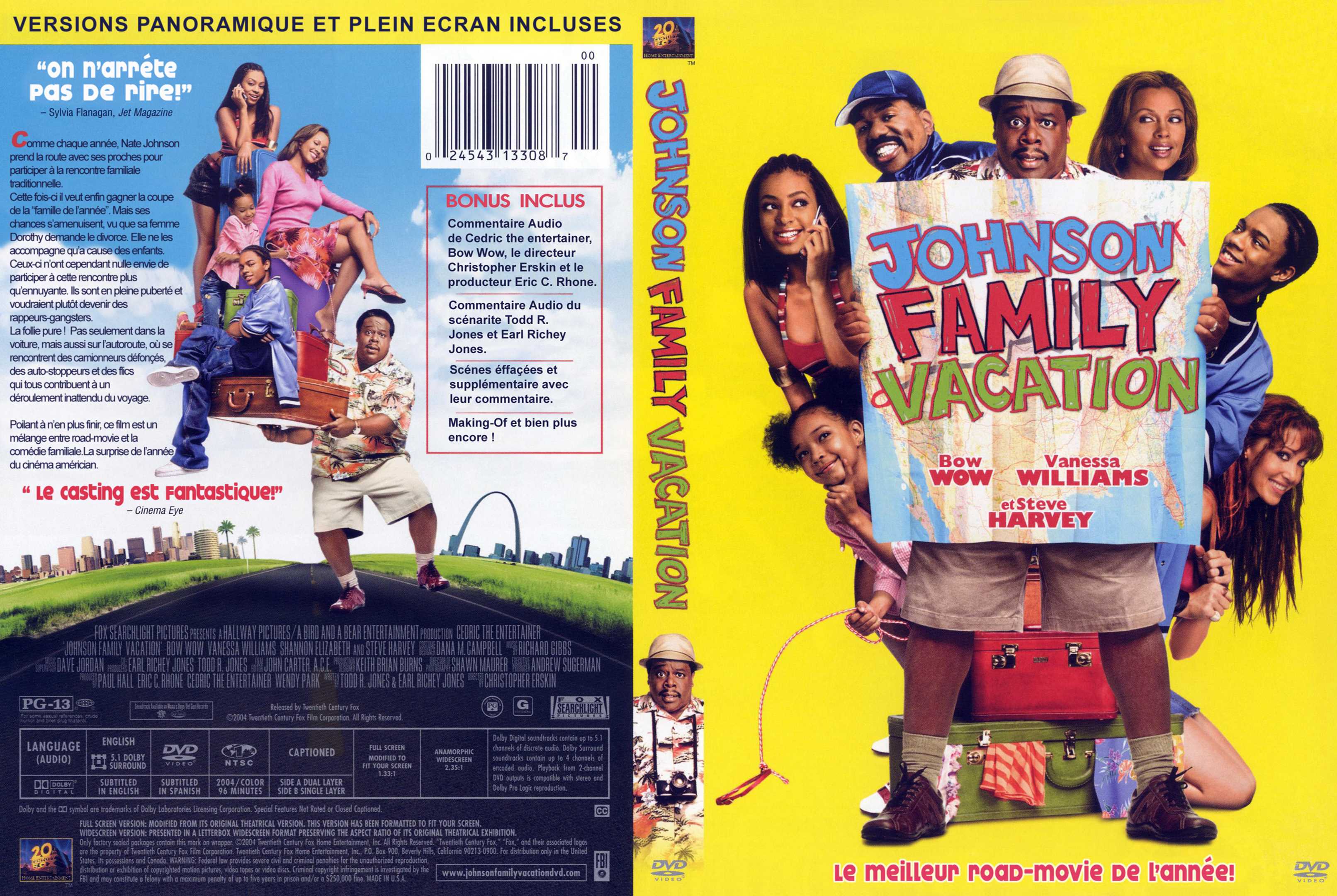 Jaquette DVD Johnson Family Vacation v2