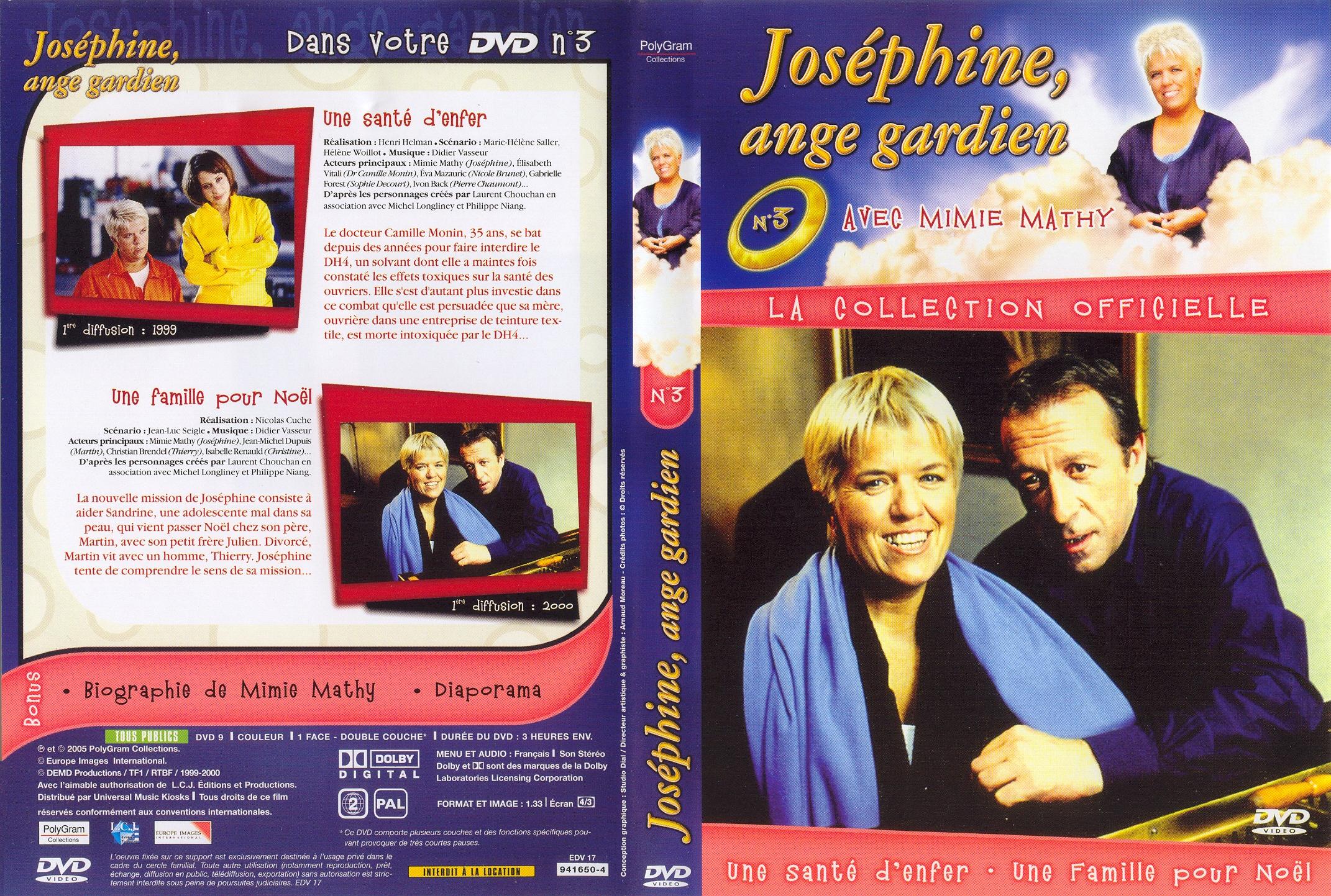 Jaquette DVD Josephine ange gardien vol 03