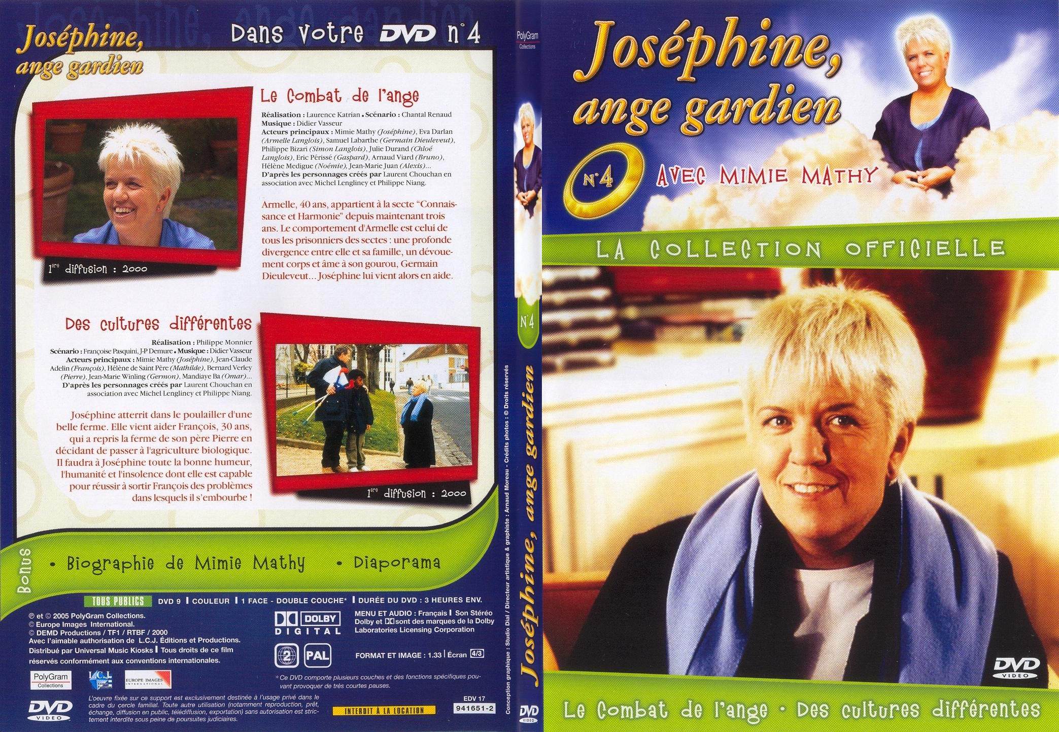 Jaquette DVD Josephine ange gardien vol 04 - SLIM
