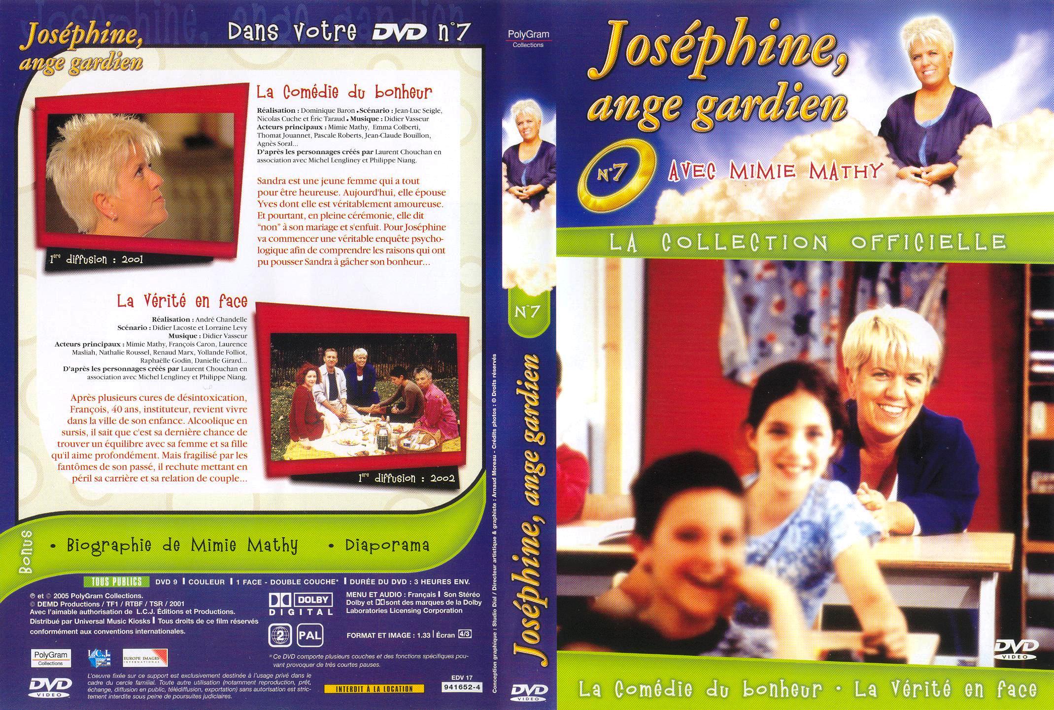 Jaquette DVD Josephine ange gardien vol 07
