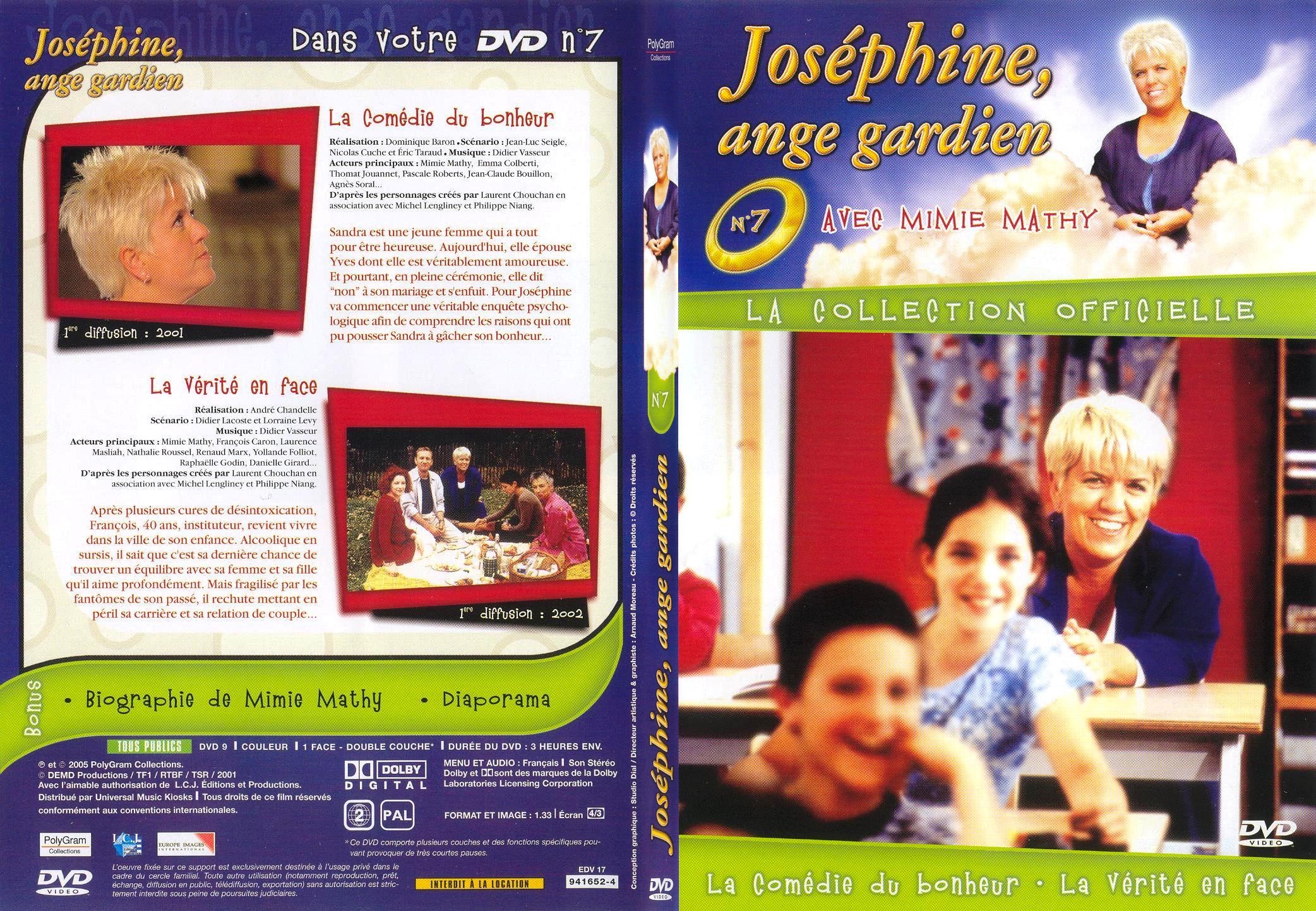Jaquette DVD Josephine ange gardien vol 07 - SLIM