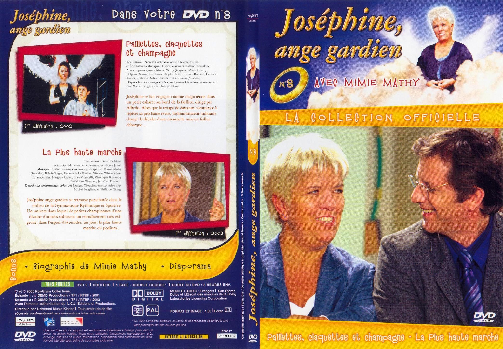 Jaquette DVD Josephine ange gardien vol 08 - SLIM