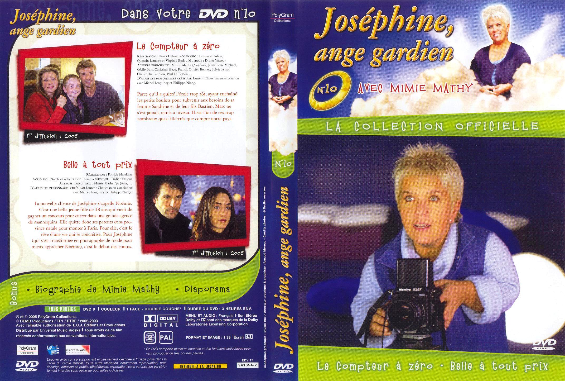 Jaquette DVD Josephine ange gardien vol 10