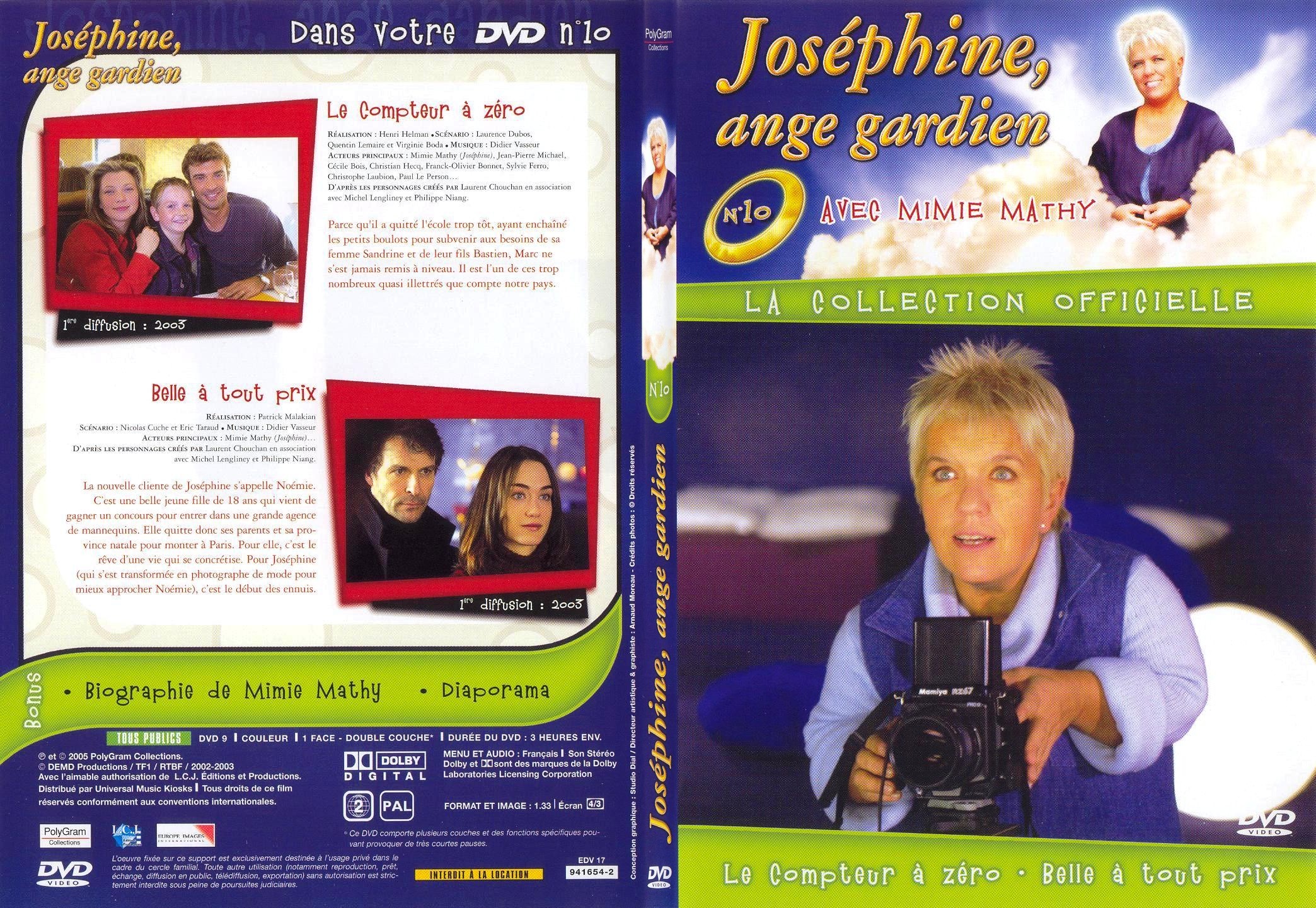 Jaquette DVD Josephine ange gardien vol 10 - SLIM