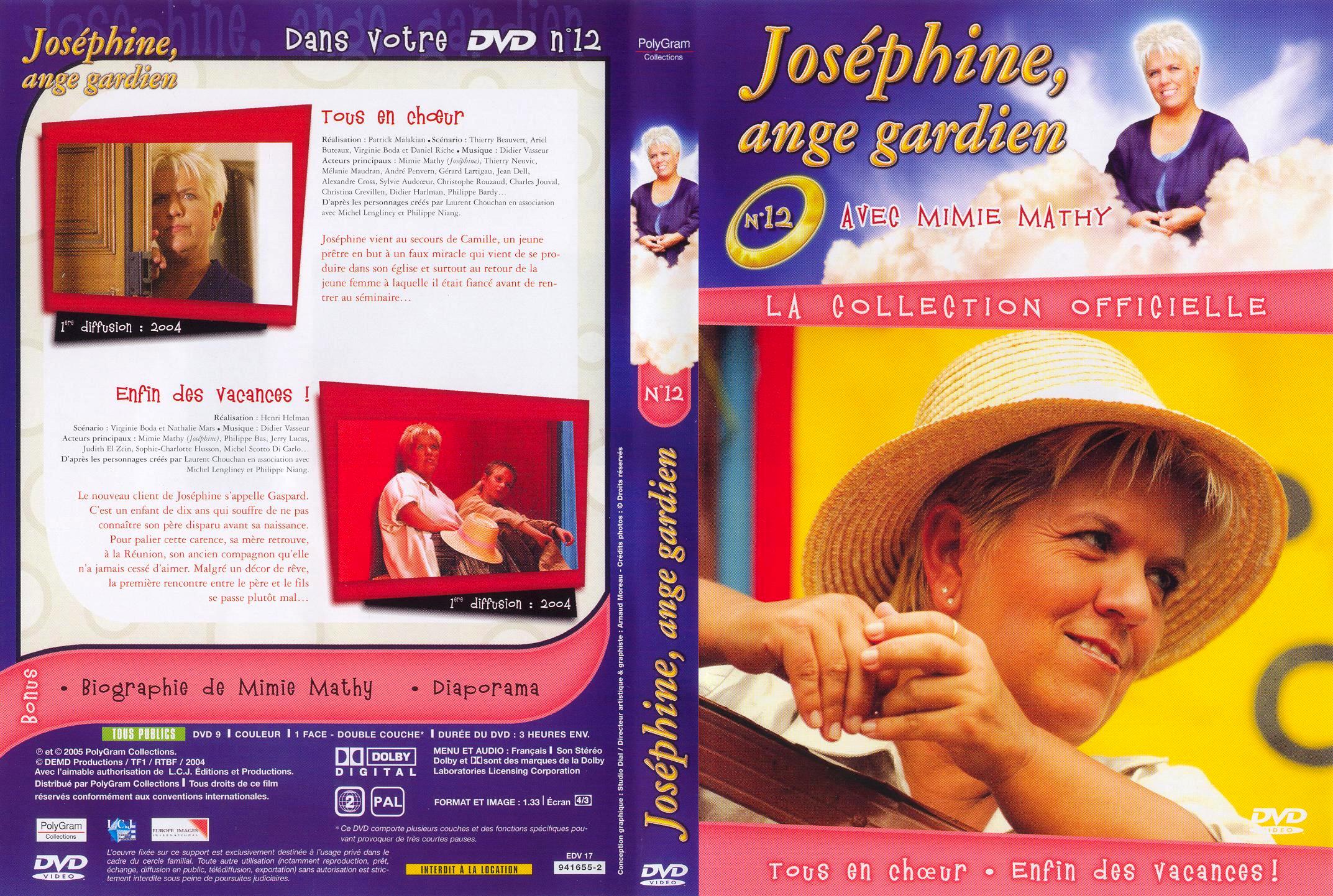 Jaquette DVD Josephine ange gardien vol 12