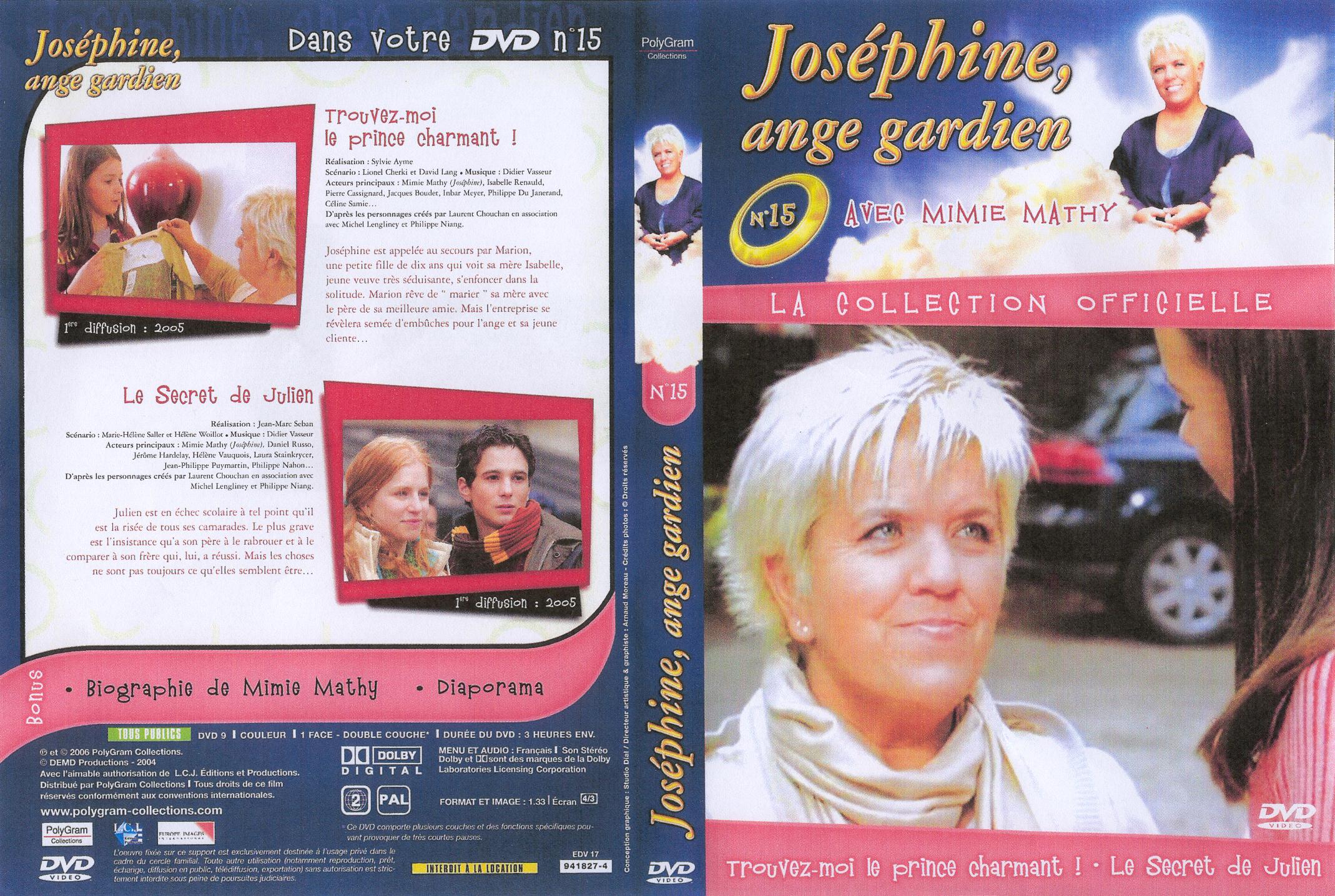 Jaquette DVD Josephine ange gardien vol 15
