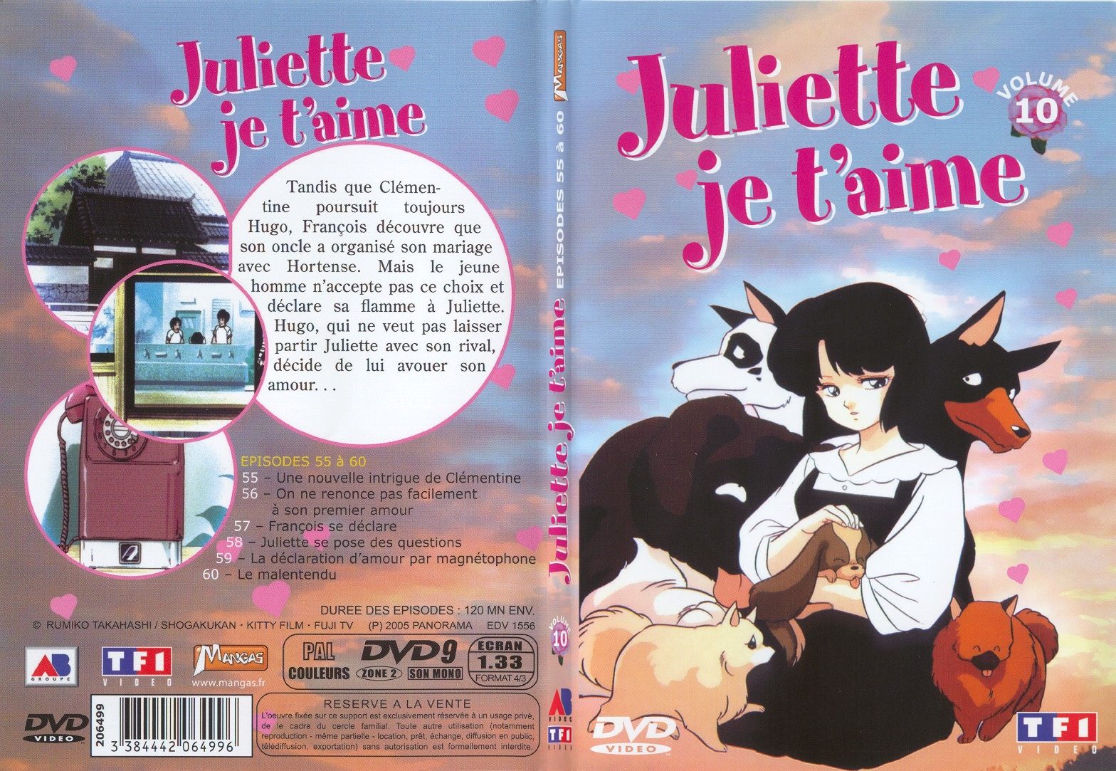 Jaquette DVD Juliette je t