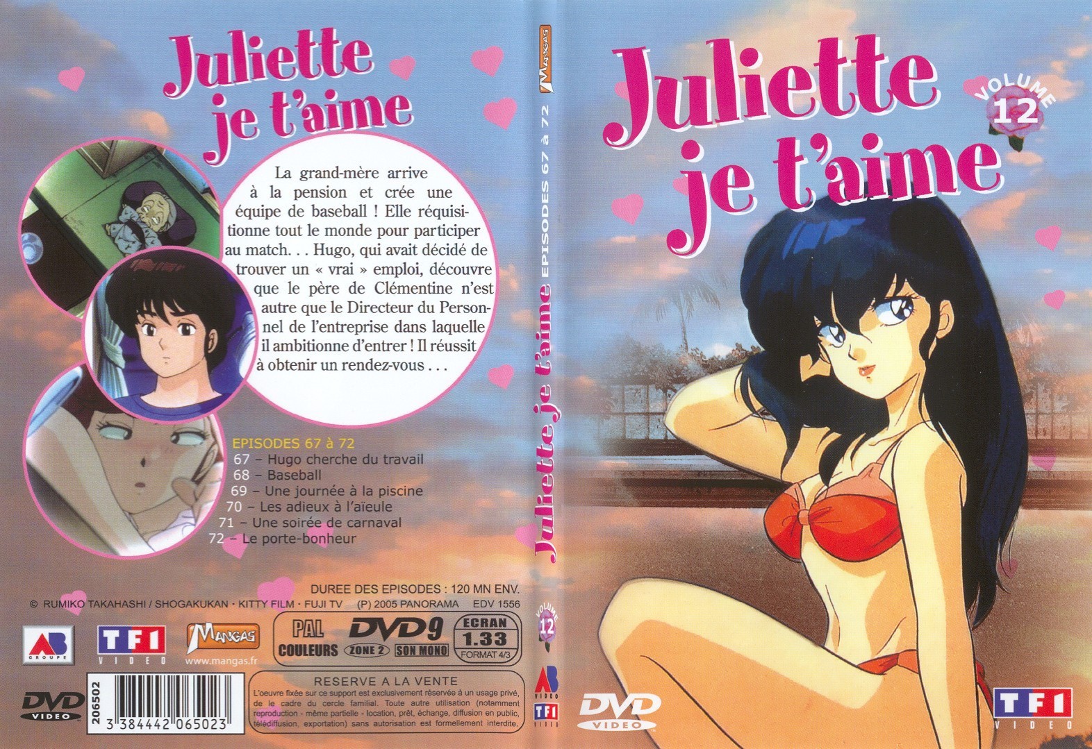 Jaquette DVD Juliette je t