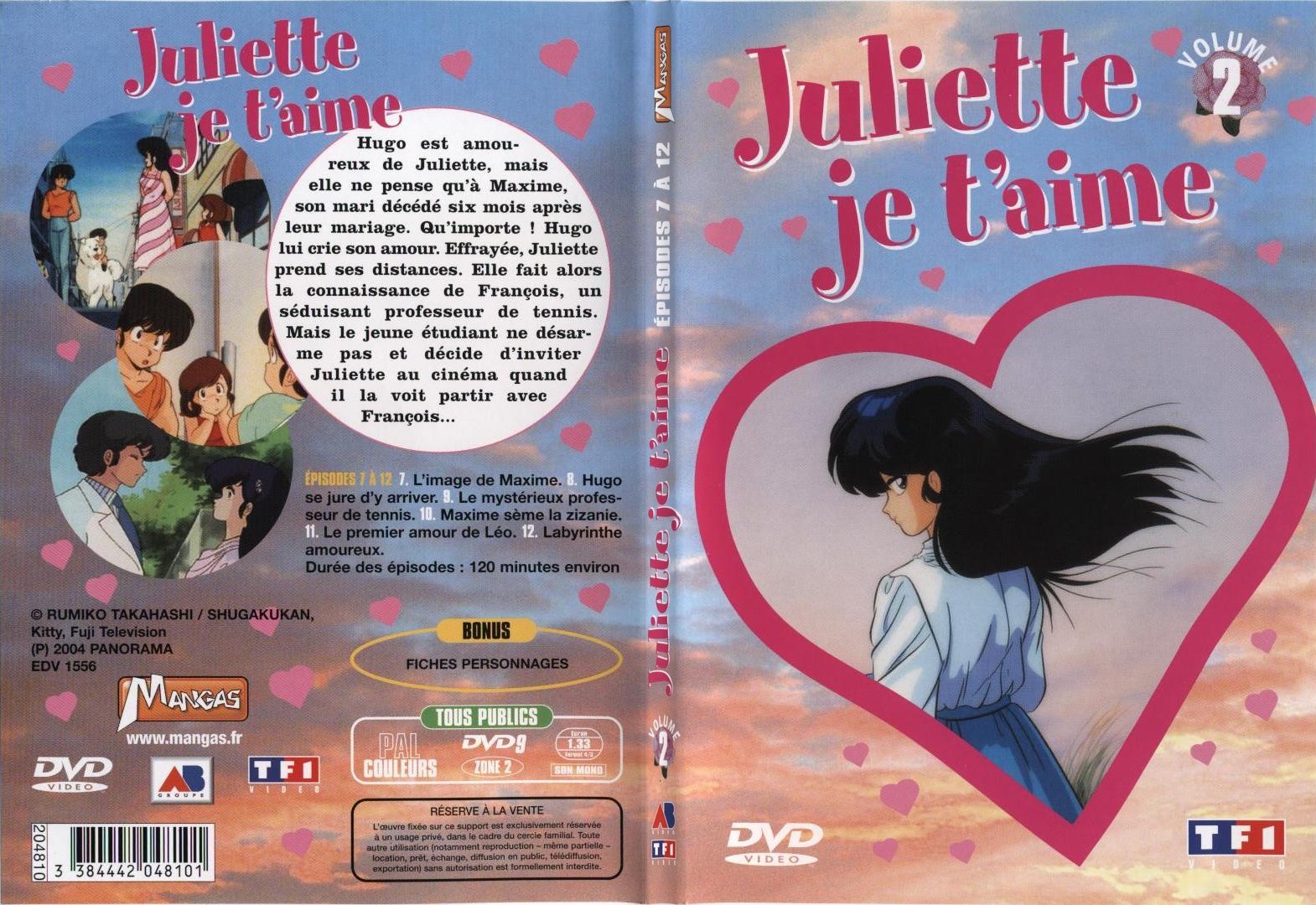 Jaquette DVD Juliette je t