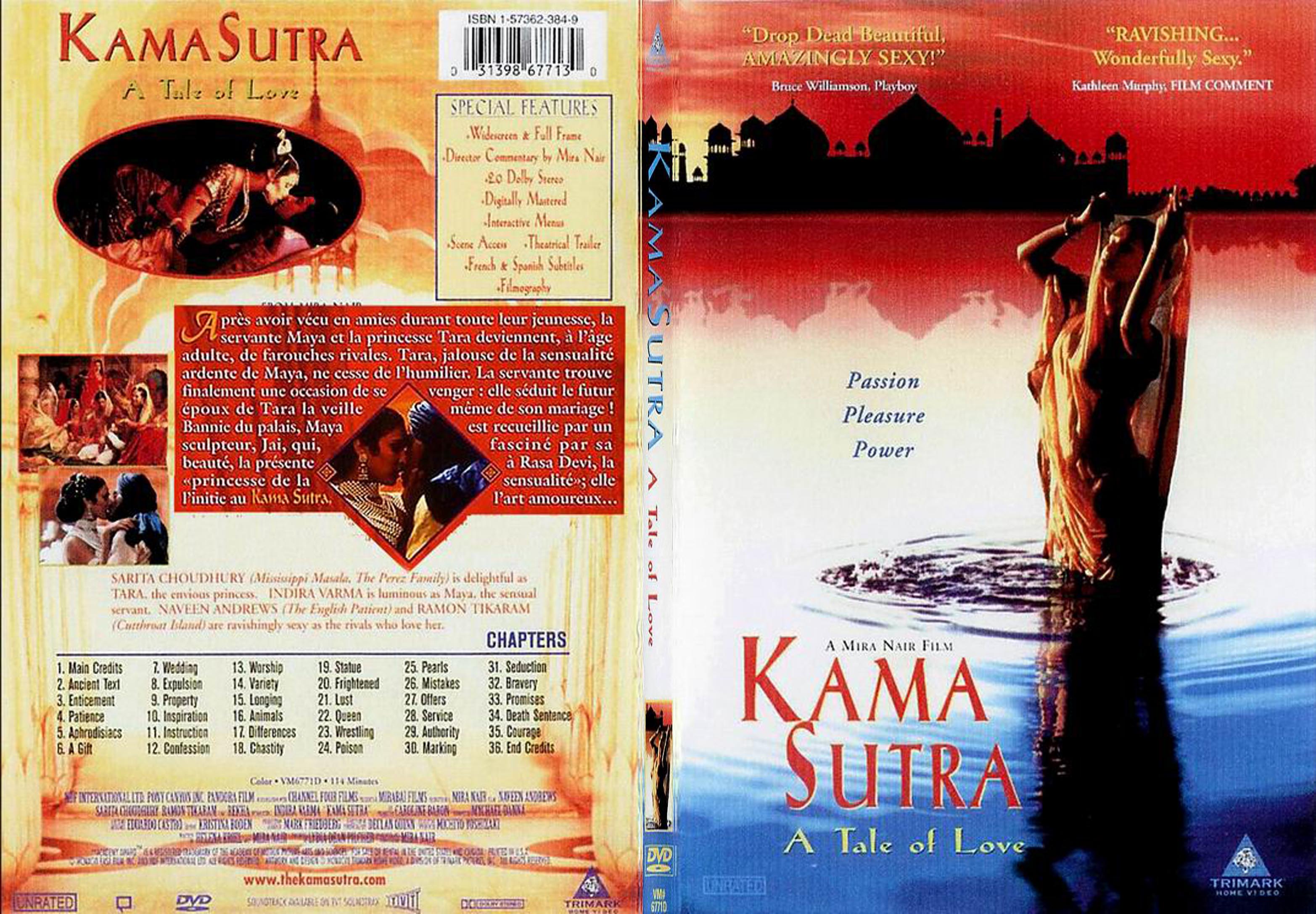 Jaquette DVD Kamasutra - SLIM