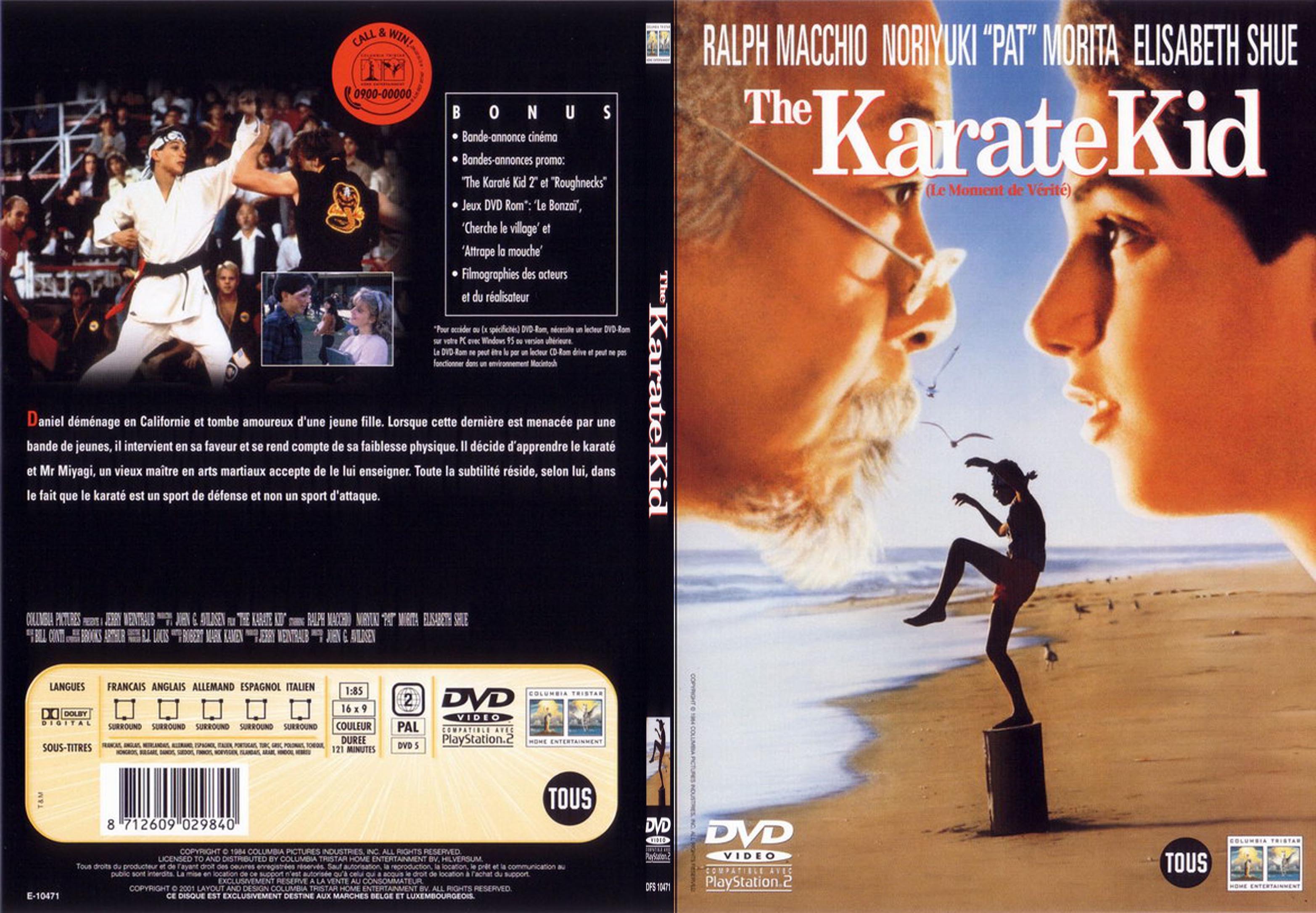 Jaquette DVD Karate kid - SLIM
