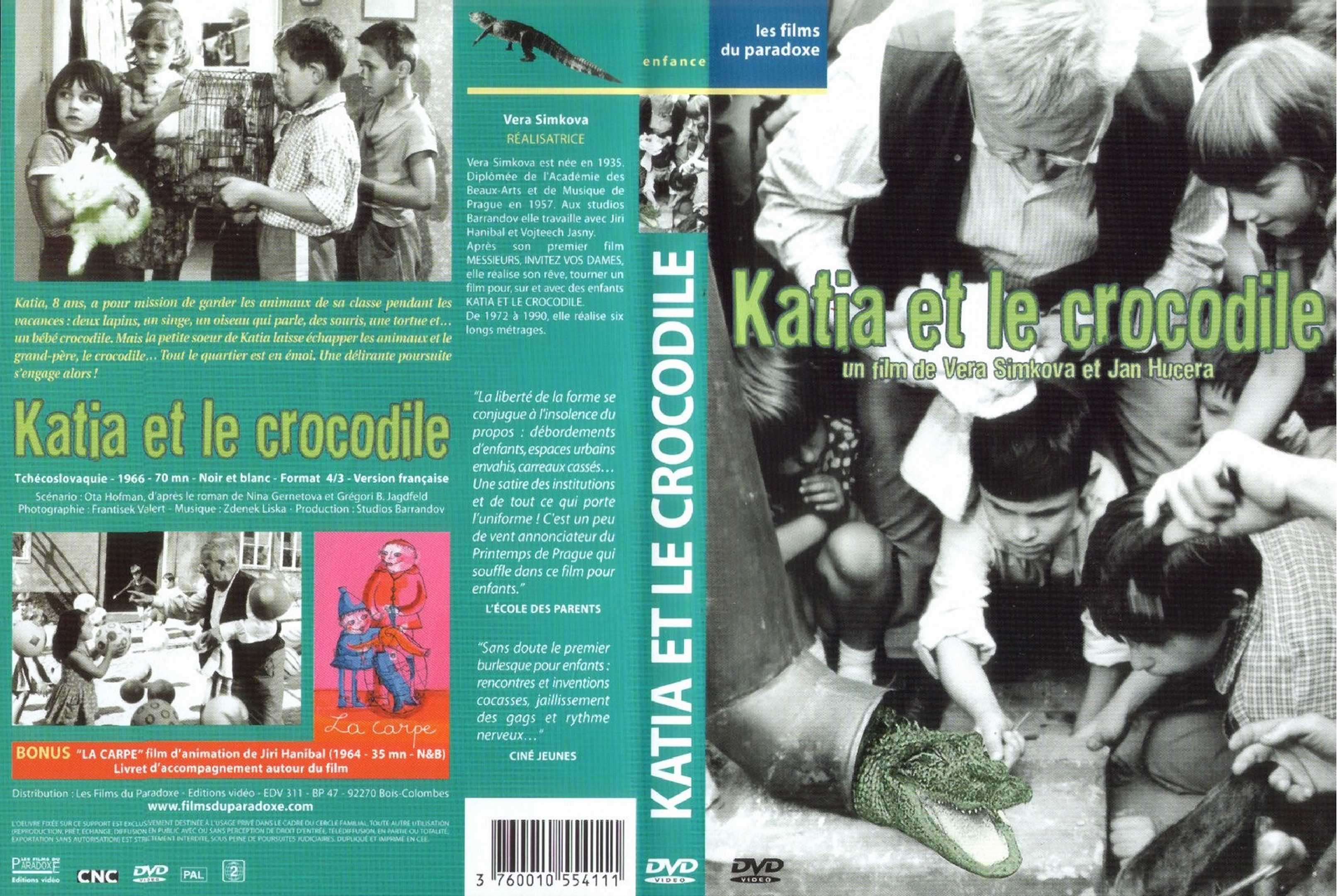 Jaquette DVD Katia et le crocodile