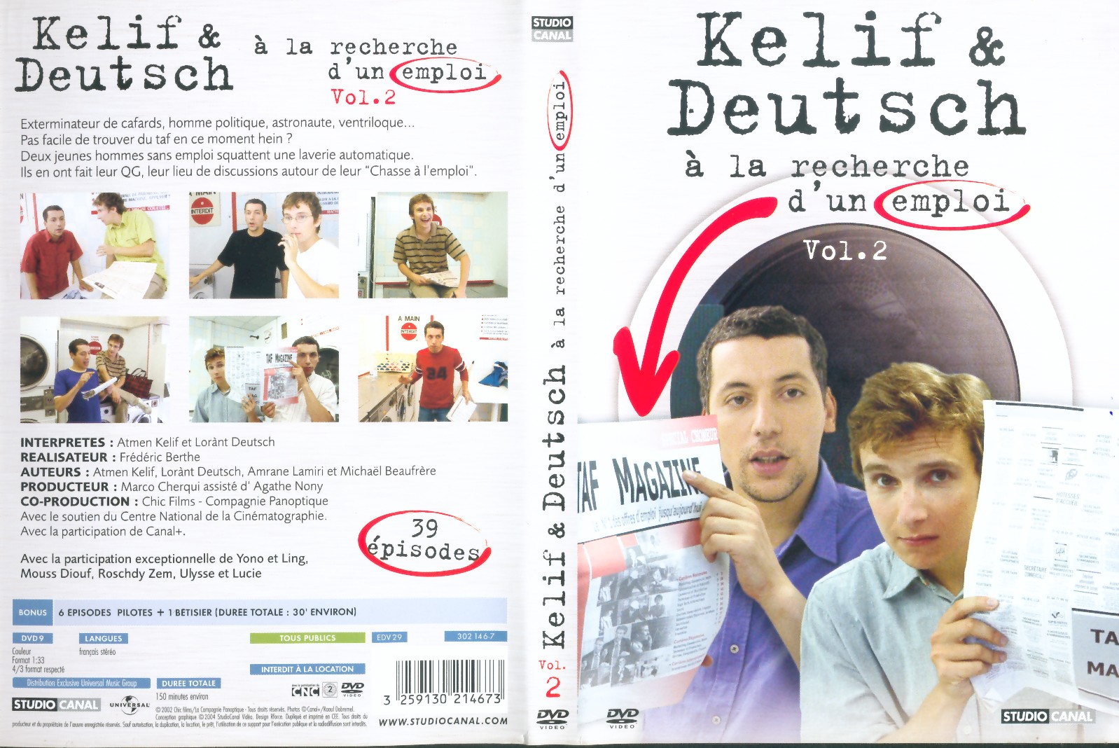 Jaquette DVD Kelif Deutsch vol 2