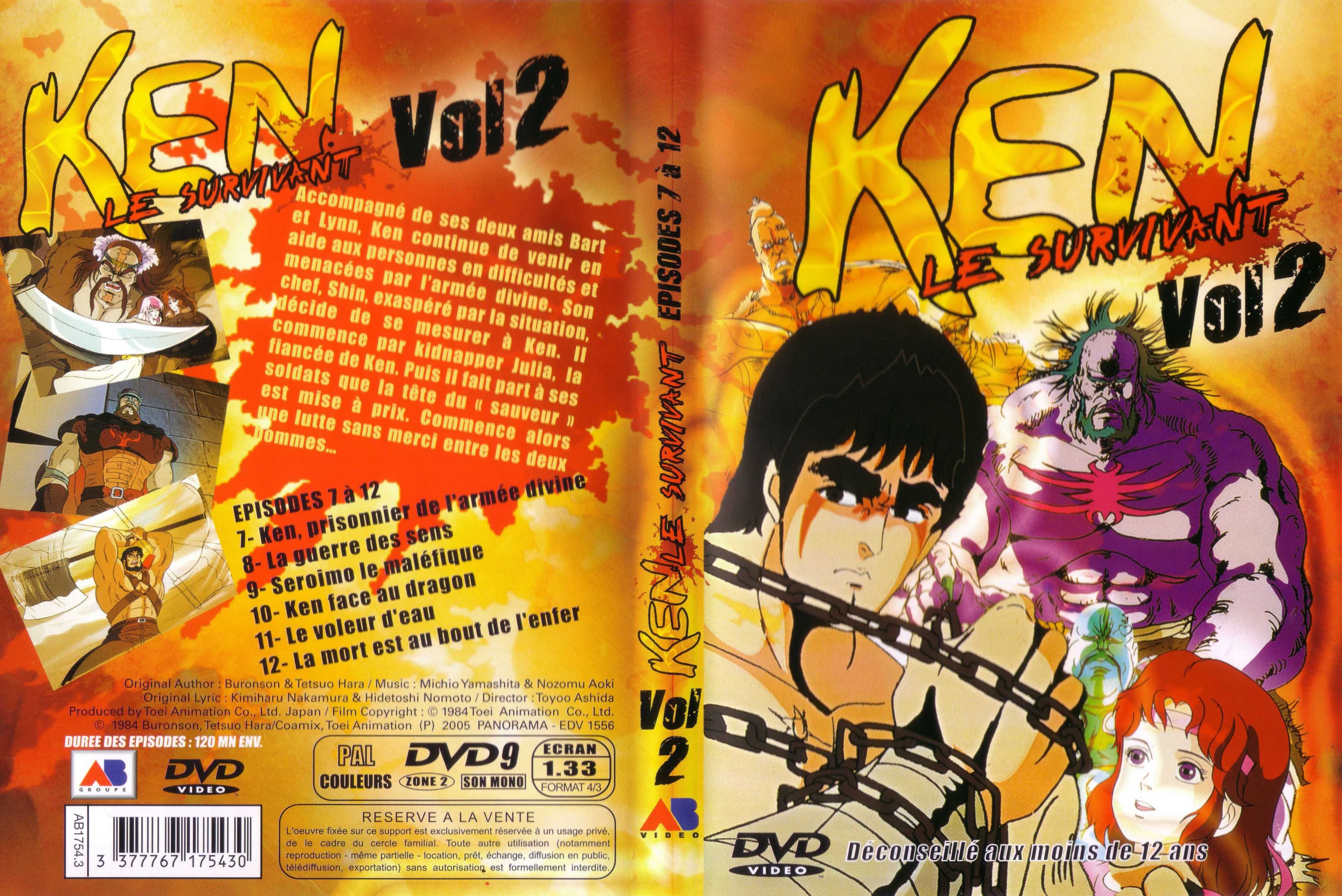 Jaquette DVD Ken le survivant vol 2
