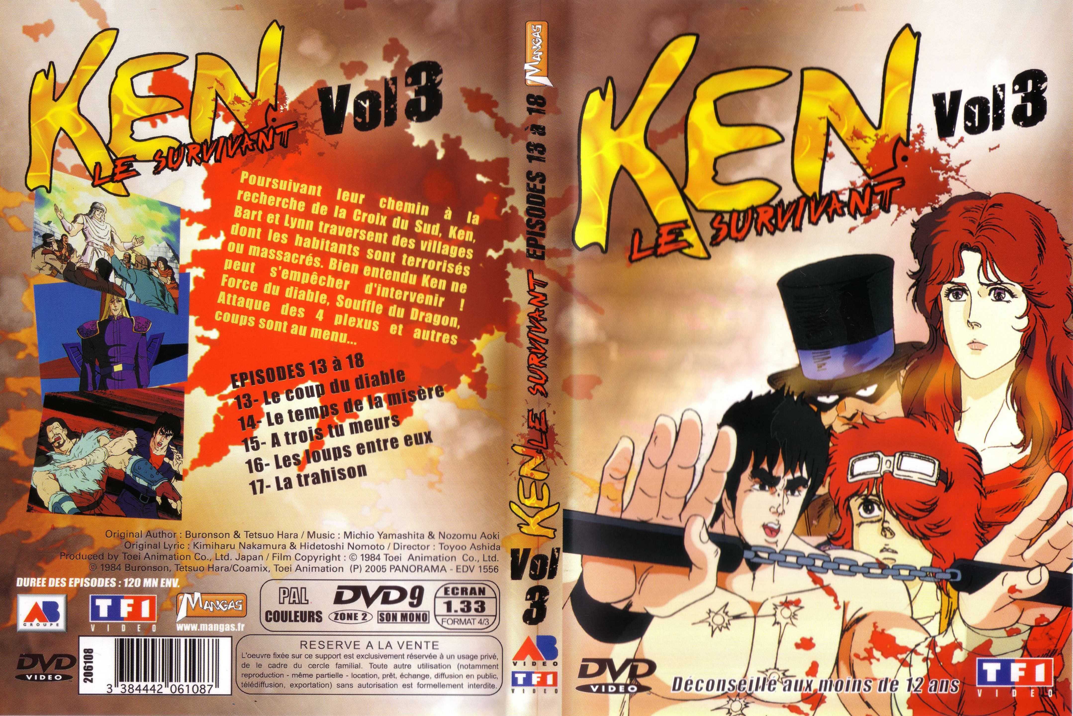 Jaquette DVD Ken le survivant vol 3