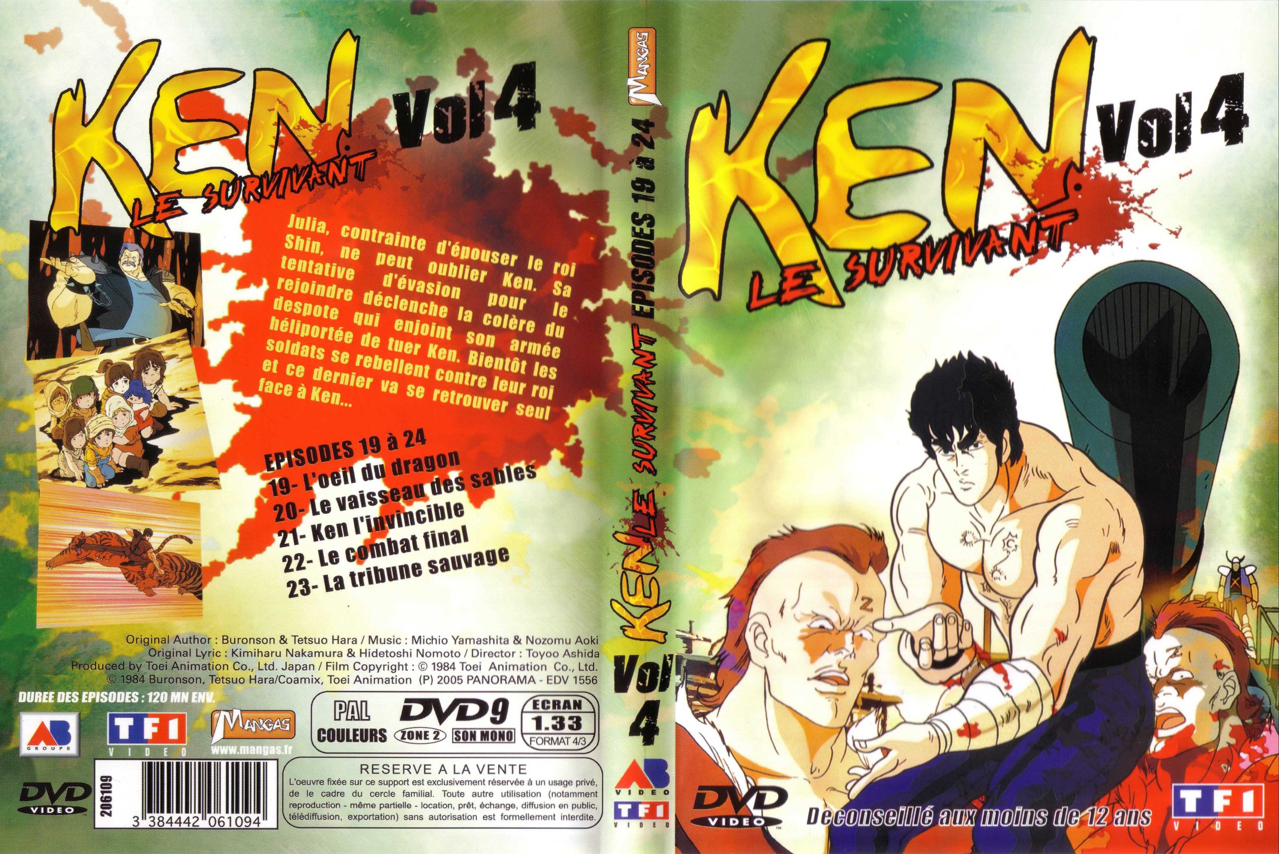 Jaquette DVD Ken le survivant vol 4